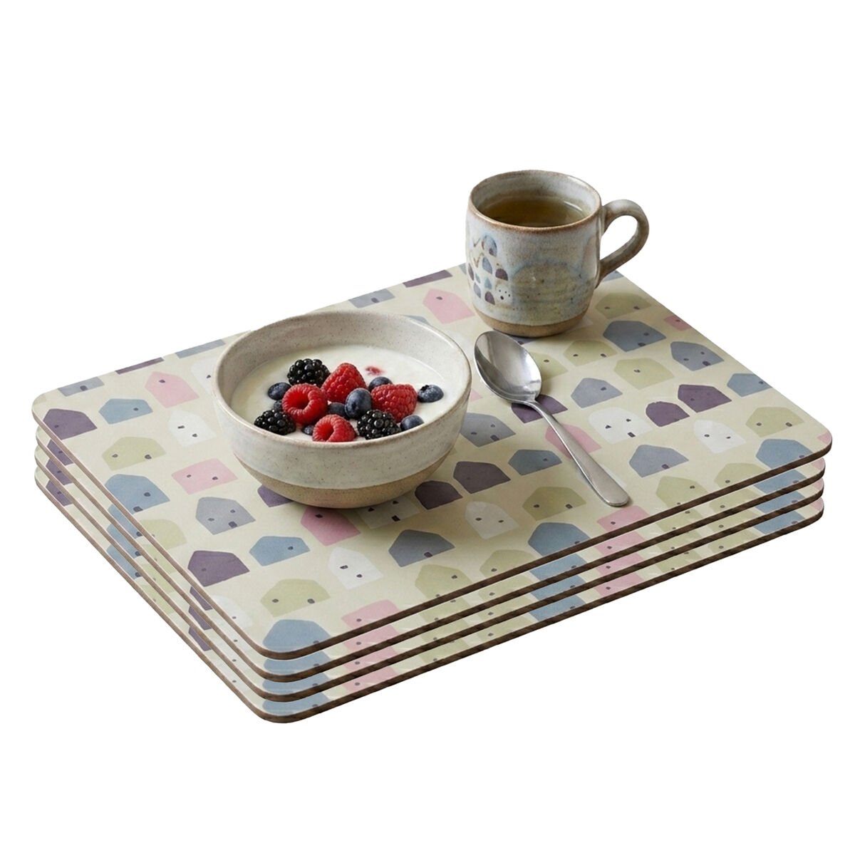 Orsina Calcot 4 Piece Wild Cottage Placemats - Multicoloured