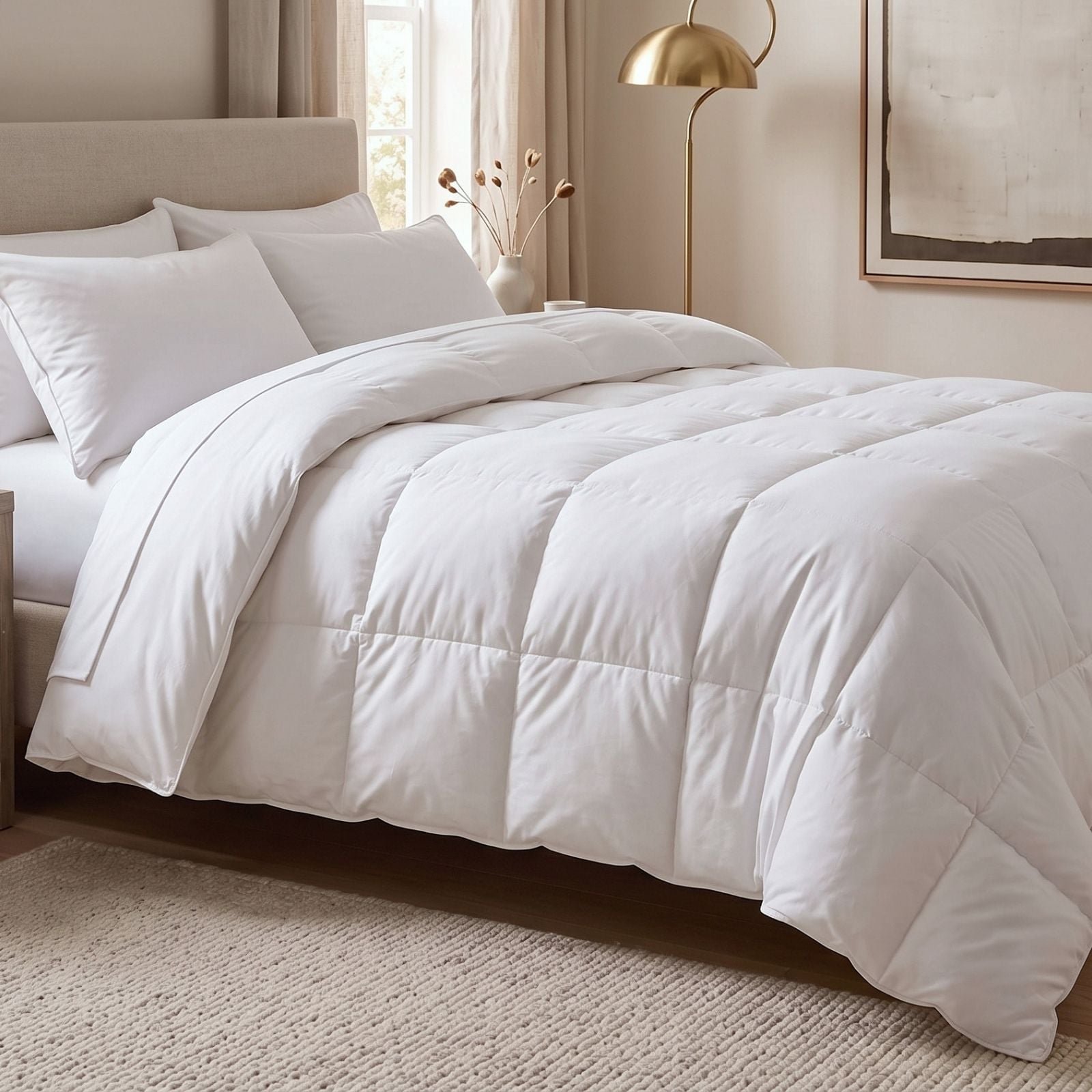 Homescapes Duck Feather and Down 13.5 Tog Duvet - Single