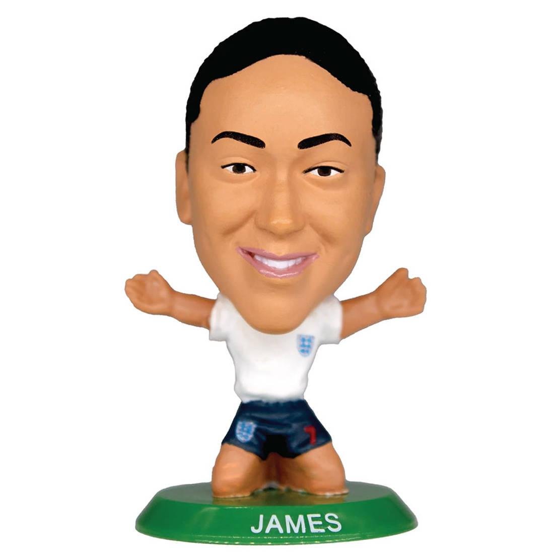 England Lionesses James SoccerStarz Collectable Figurine - Blue & White