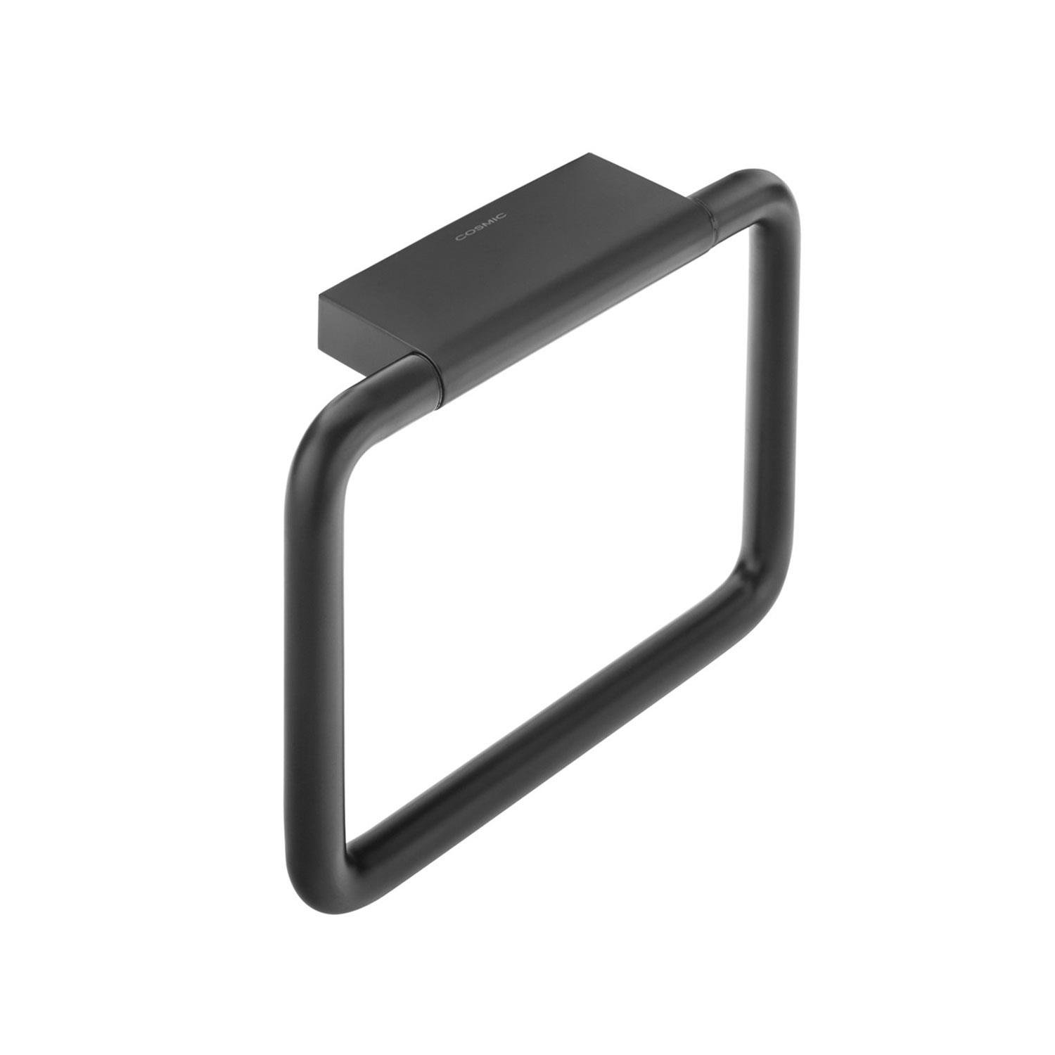 Cosmic Bwc Towel Ring - Matt Black