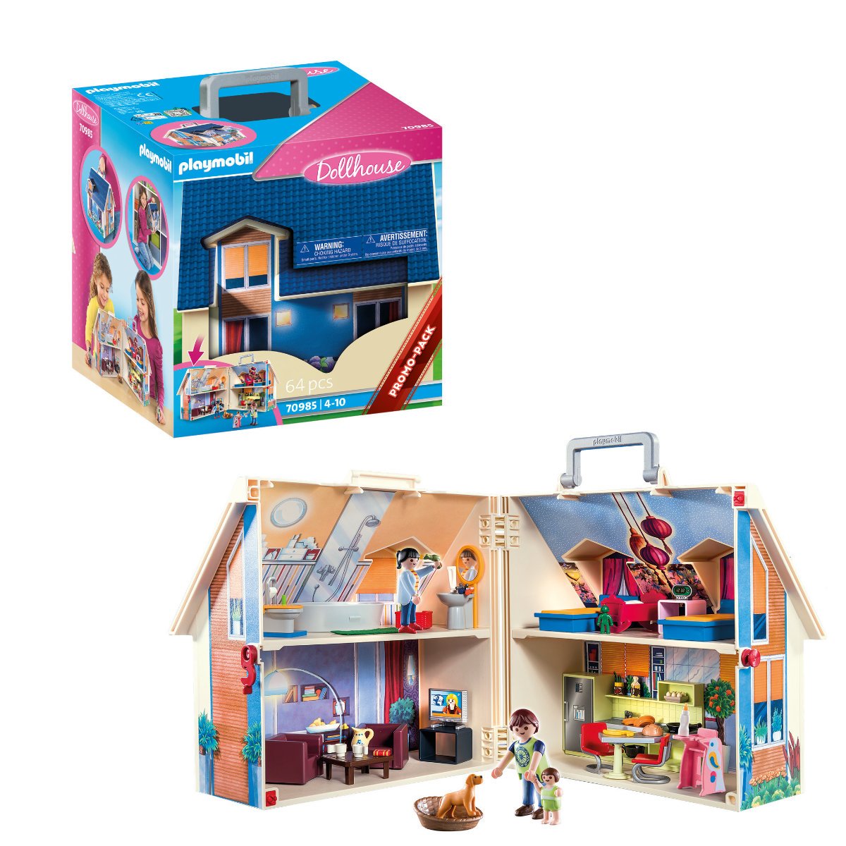 Playmobil City Life Take Along Modern Dollhouse