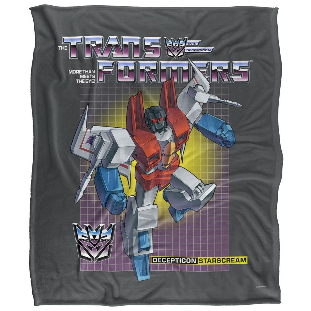 Transformers Starscream Blanket - 152cm x 127cm