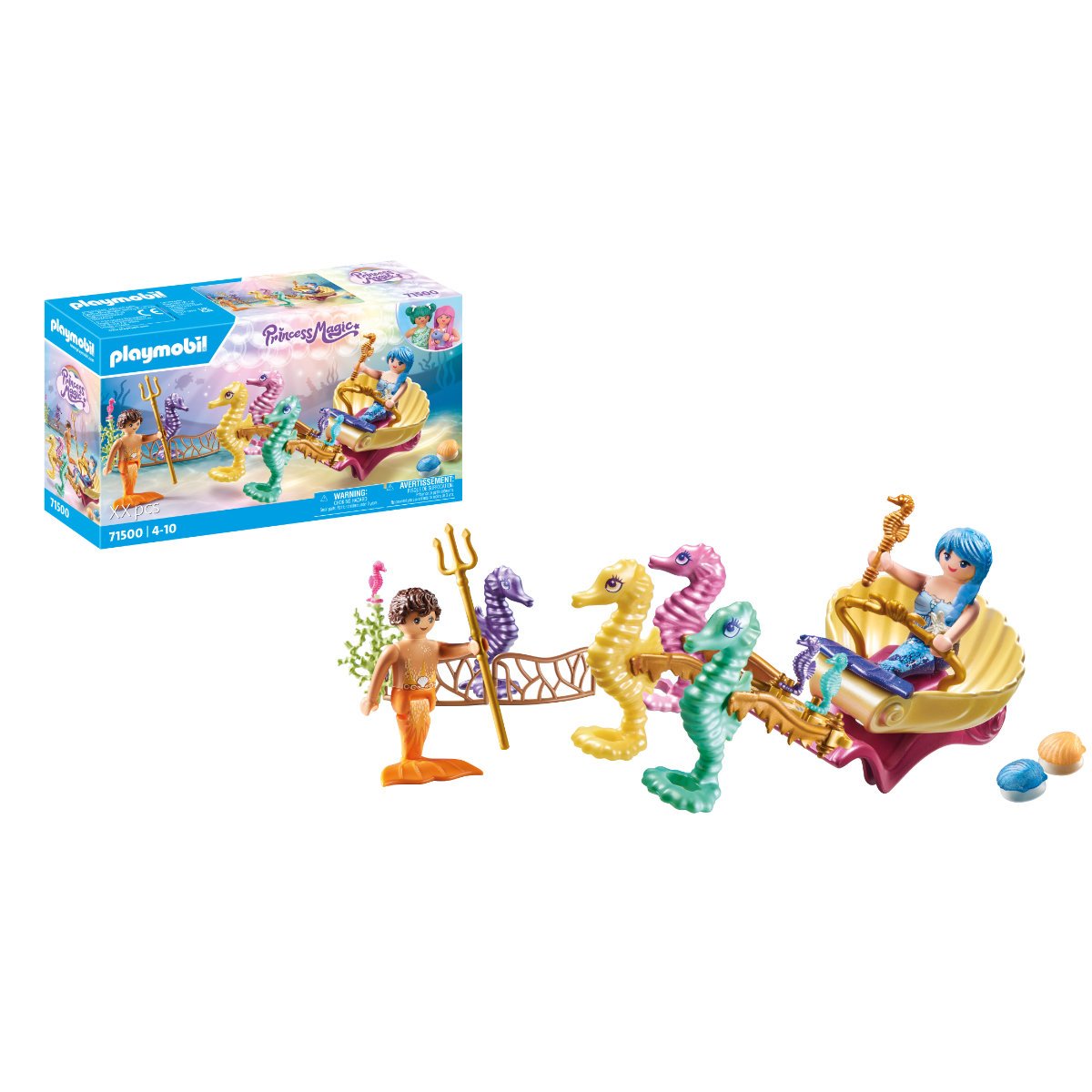 Playmobil Princess Magic Mermaid with Seahorse Carriage