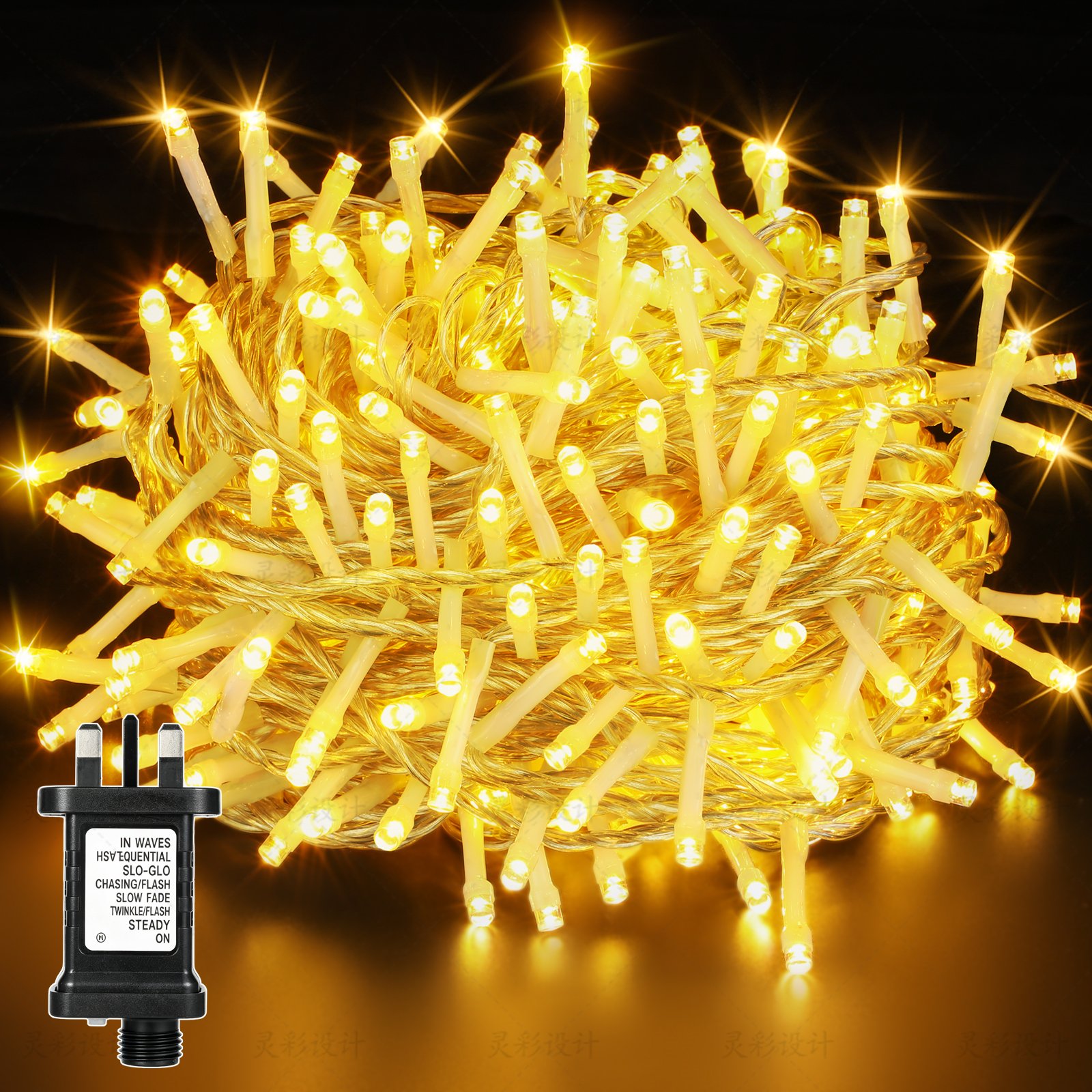 NETTA 1000 LED 50m Fairy String Lights - Warm White