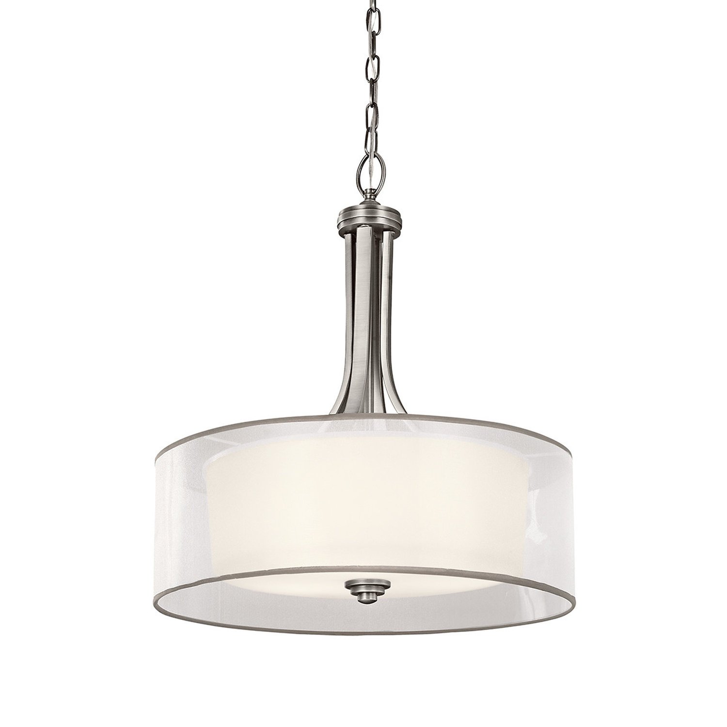 Elstead Lacey 4 Arm Pendant Light - Antique Pewter