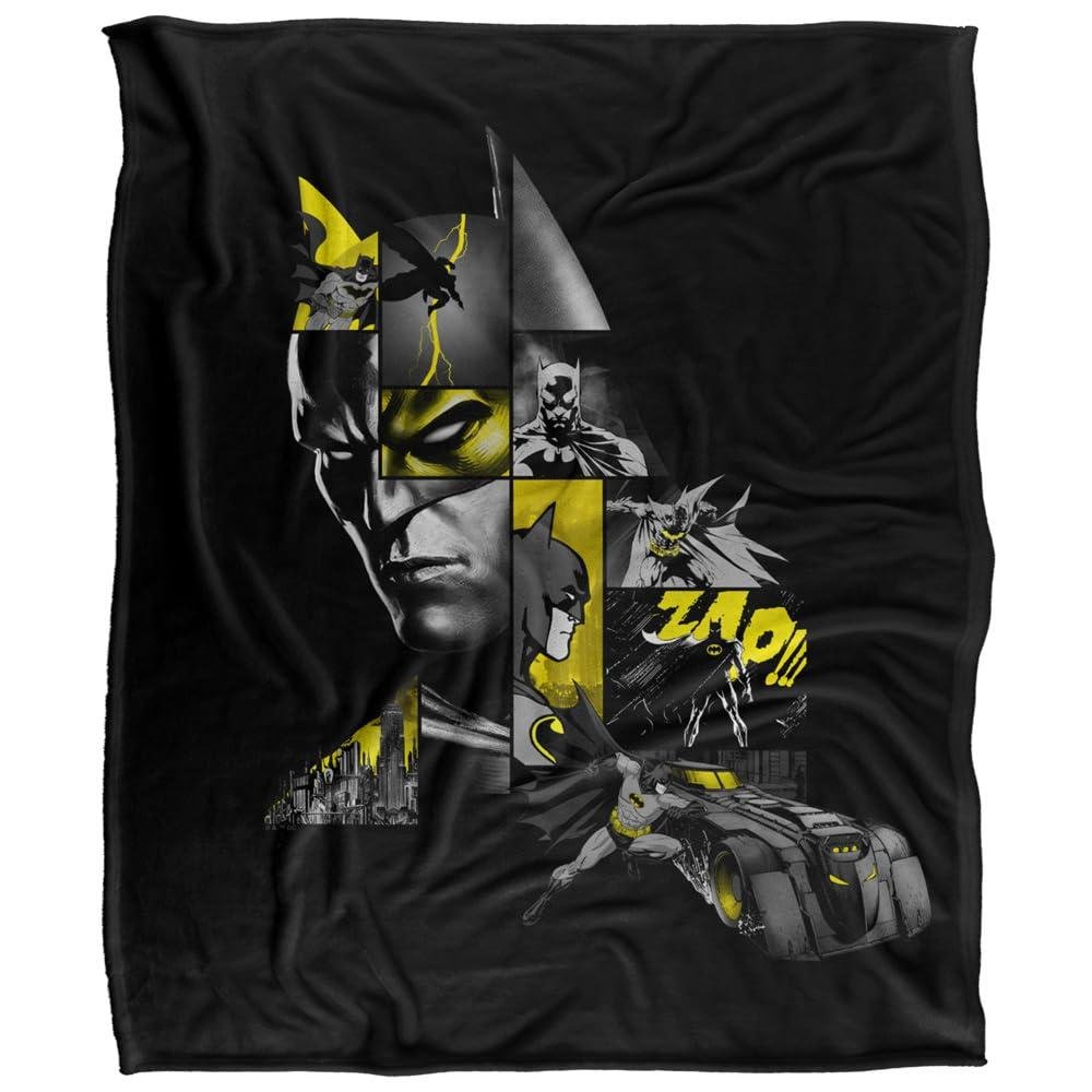 Batman Panel Blanket - 152cm x 127cm