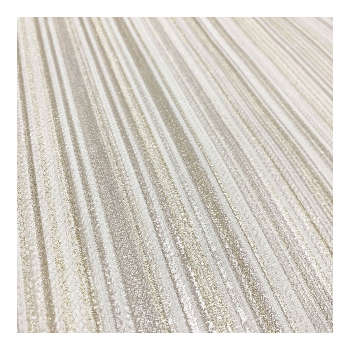 Muriva Venezia Stripe Wallpaper - Natural