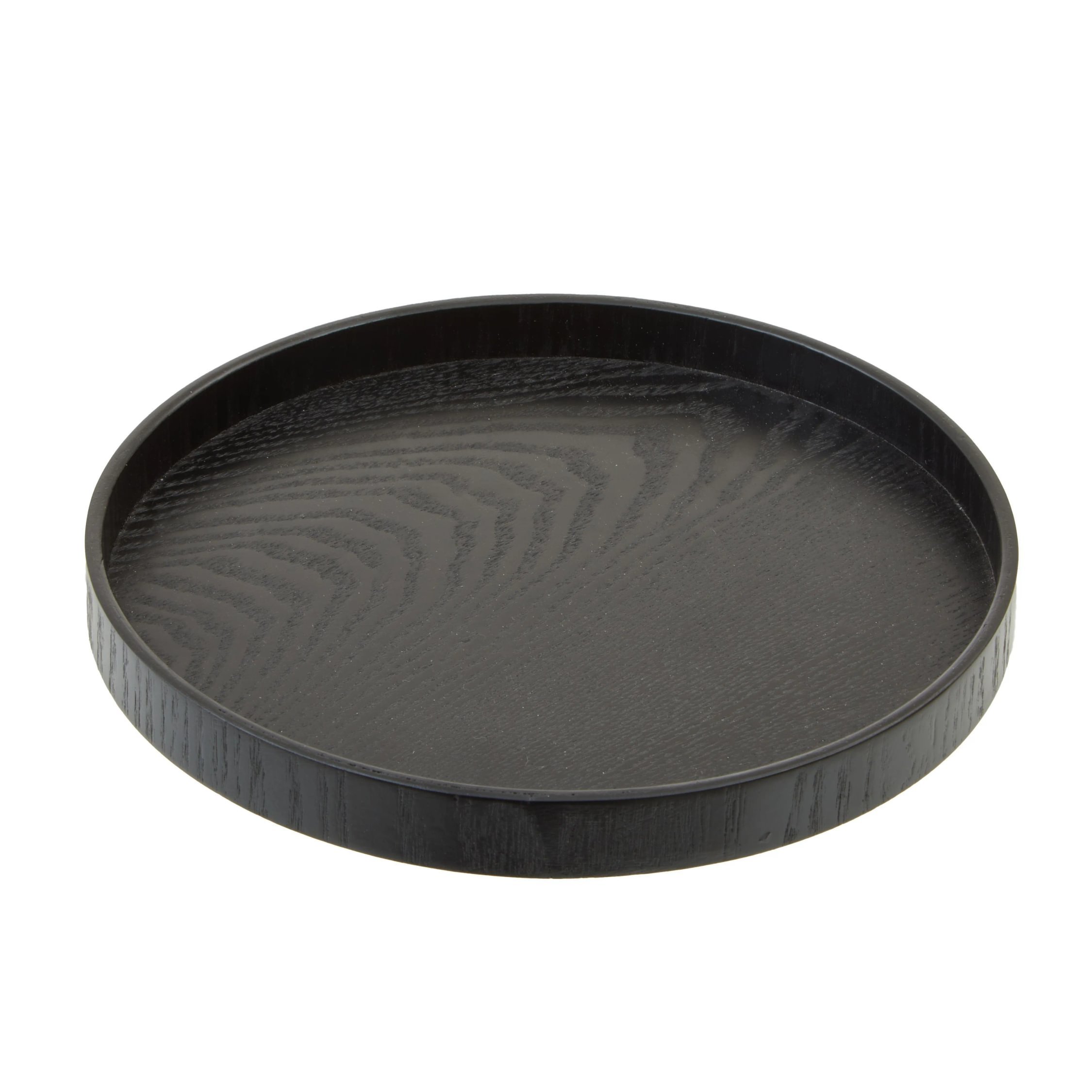 Orsina Bessan Small Fir Wood Tray – Black
