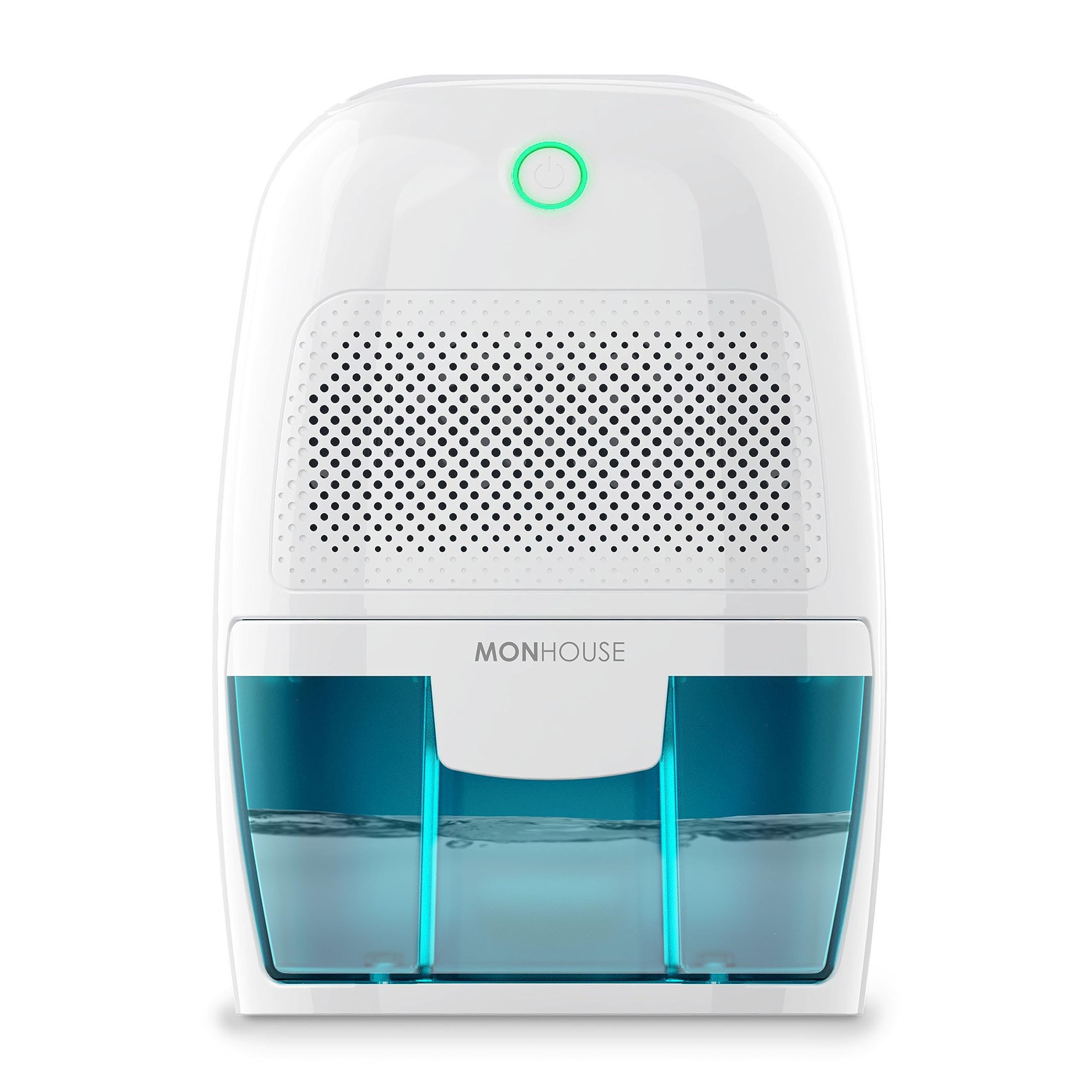 MONHOUSE 600ml Dehumidifier & Compact Electric Moisture Absorber - Blue