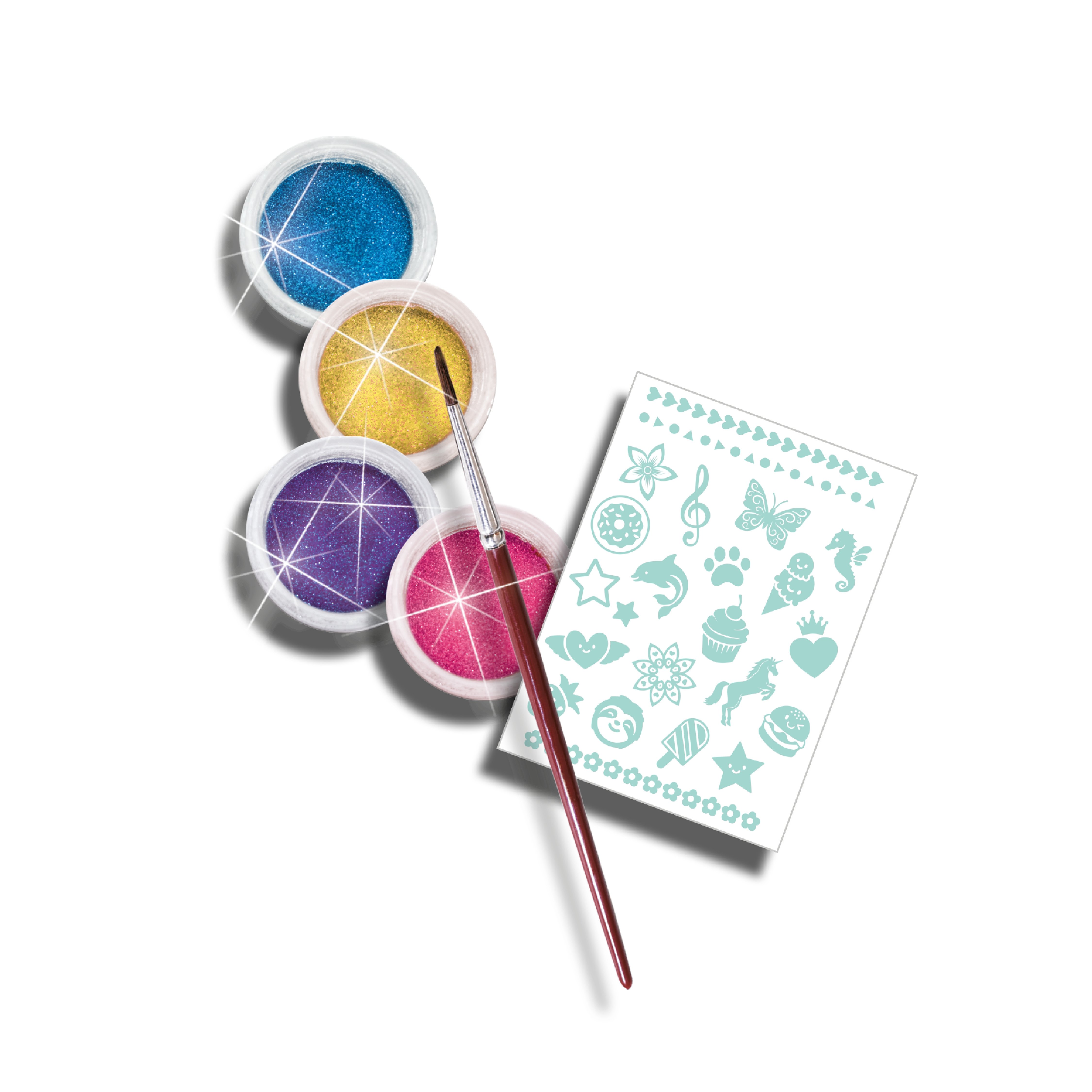 SES Creative Fashion Glitter Tattoos Craft Set