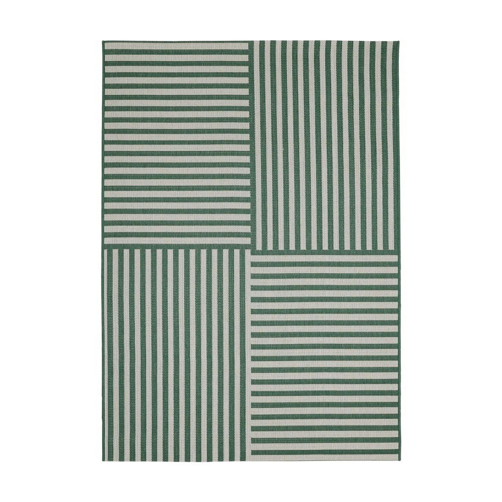 Mega Flooring Multi Modern Striped Rug - 120 x 170cm