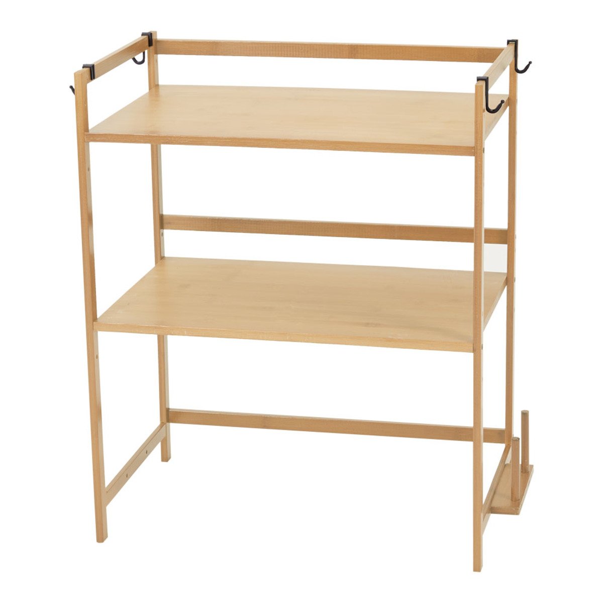 Living and Home Wooden Spice Rack - Natural