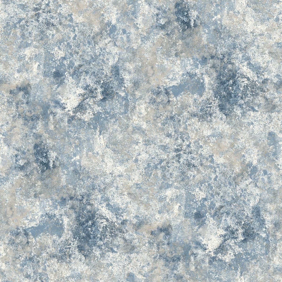 Muriva Perico Stone Textured Wallpaper - Blue