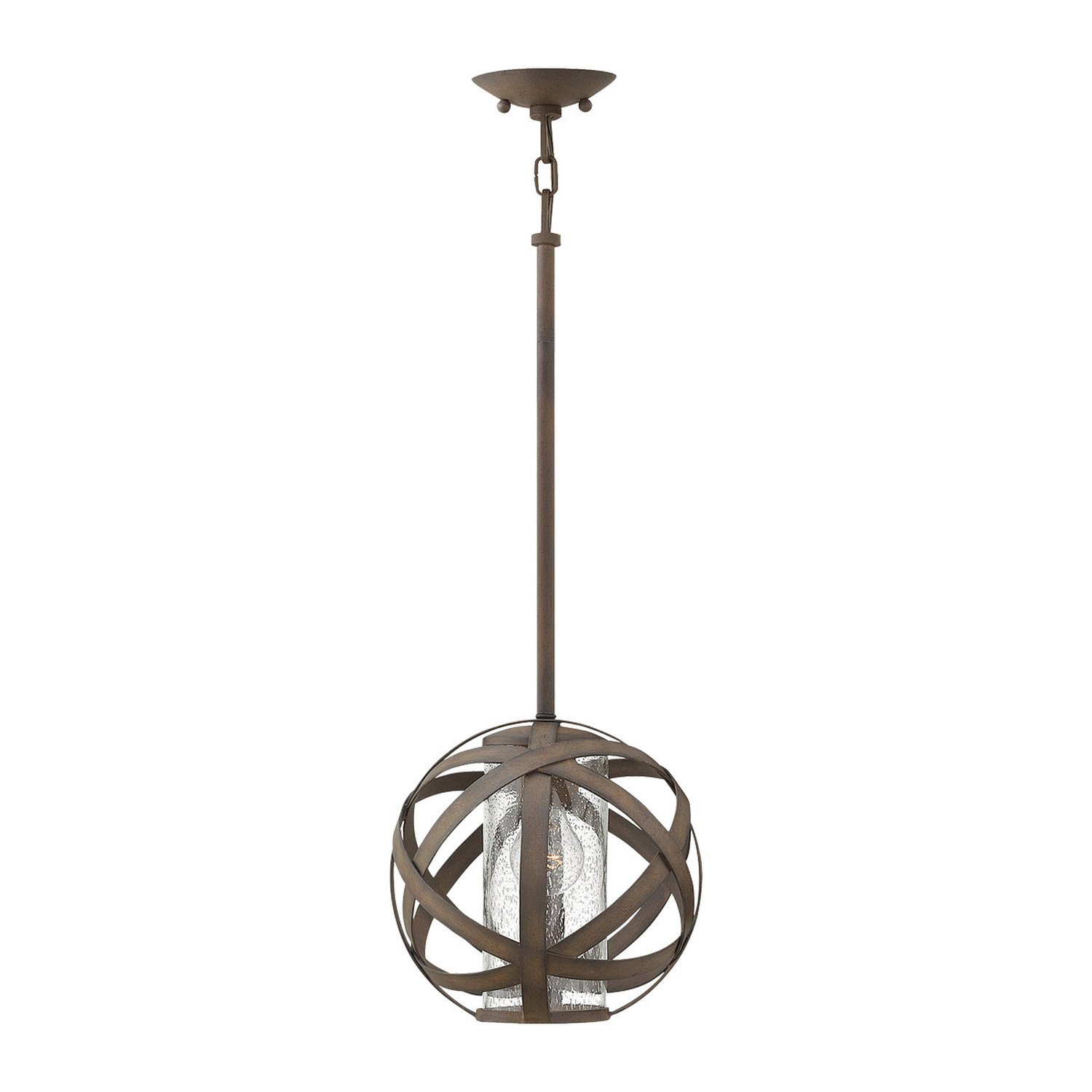 Elstead Hinkley Pendant Light - Vintage Iron