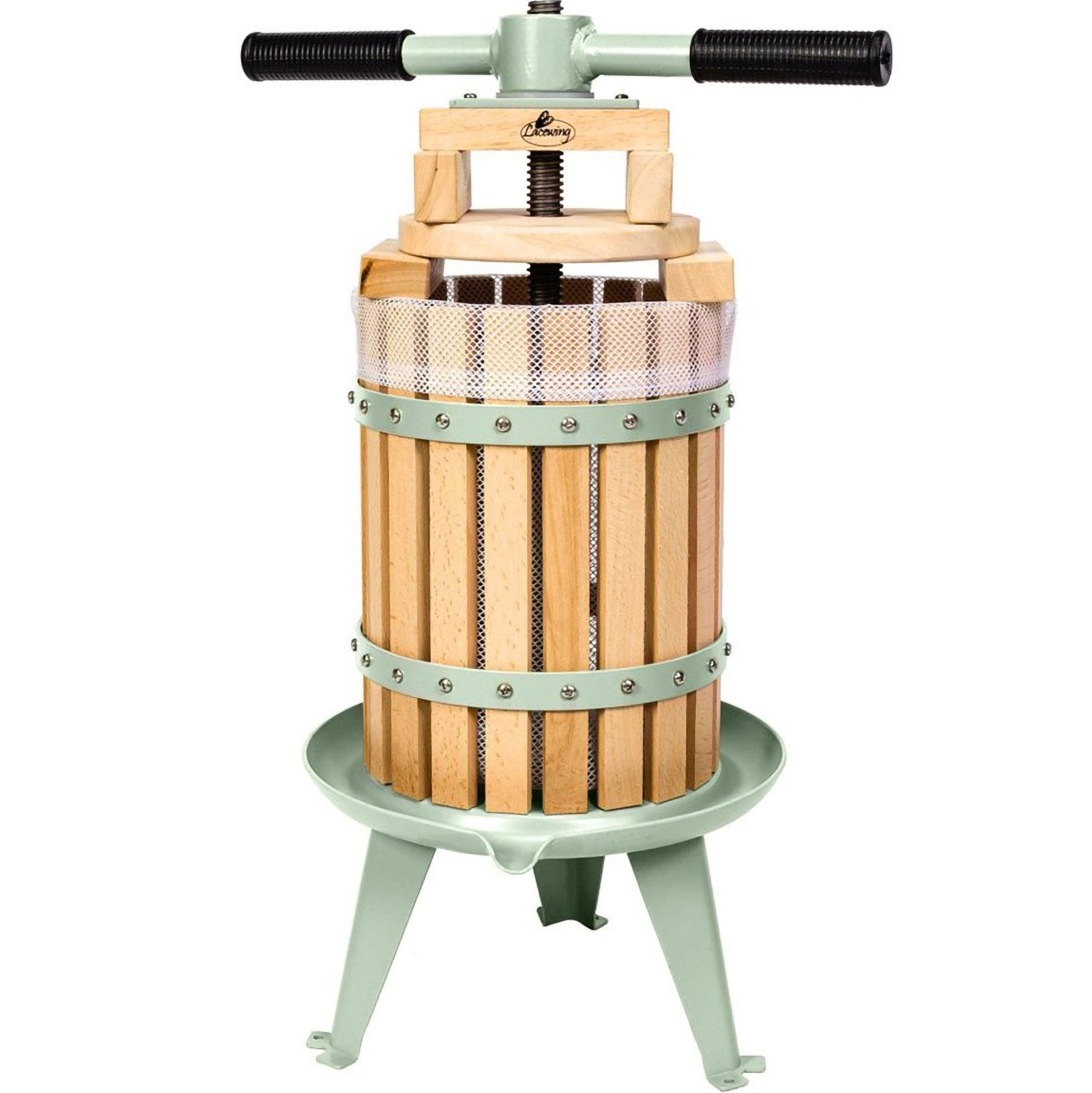 Primrose Two Handled 6L Fruit Press & Crusher with Free Pulp Bags