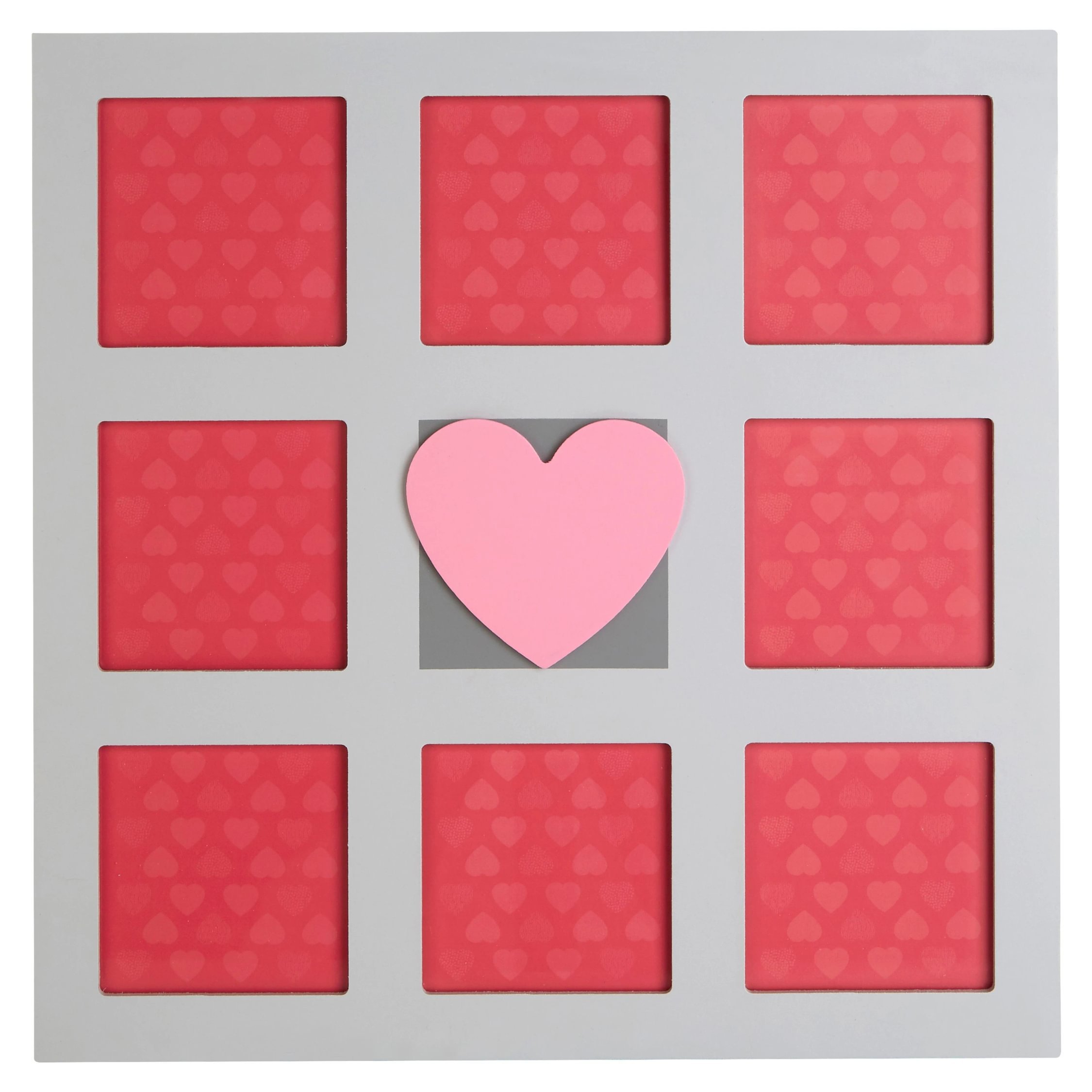 Orsina Kids Heart Design Multi Photo Wall Frame