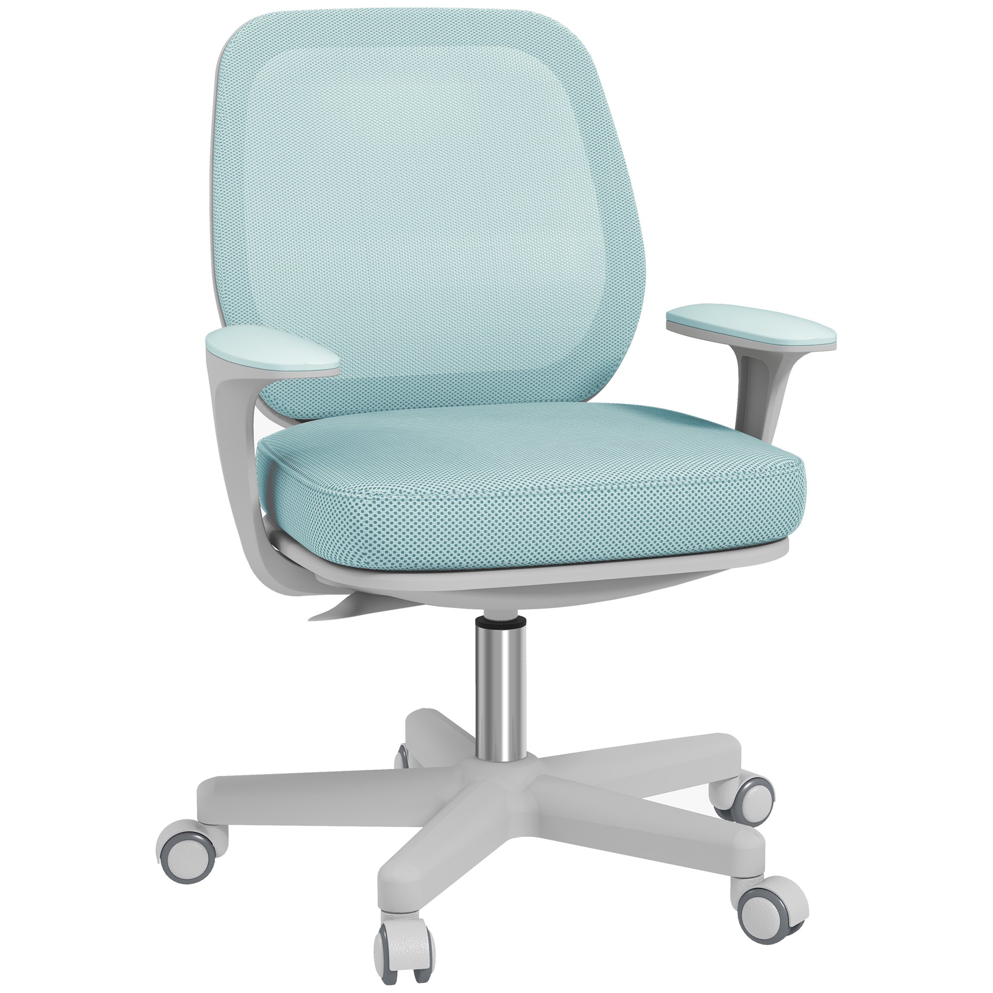 Vinsetto Breathable Mesh Swivel Desk Chair - Light Green