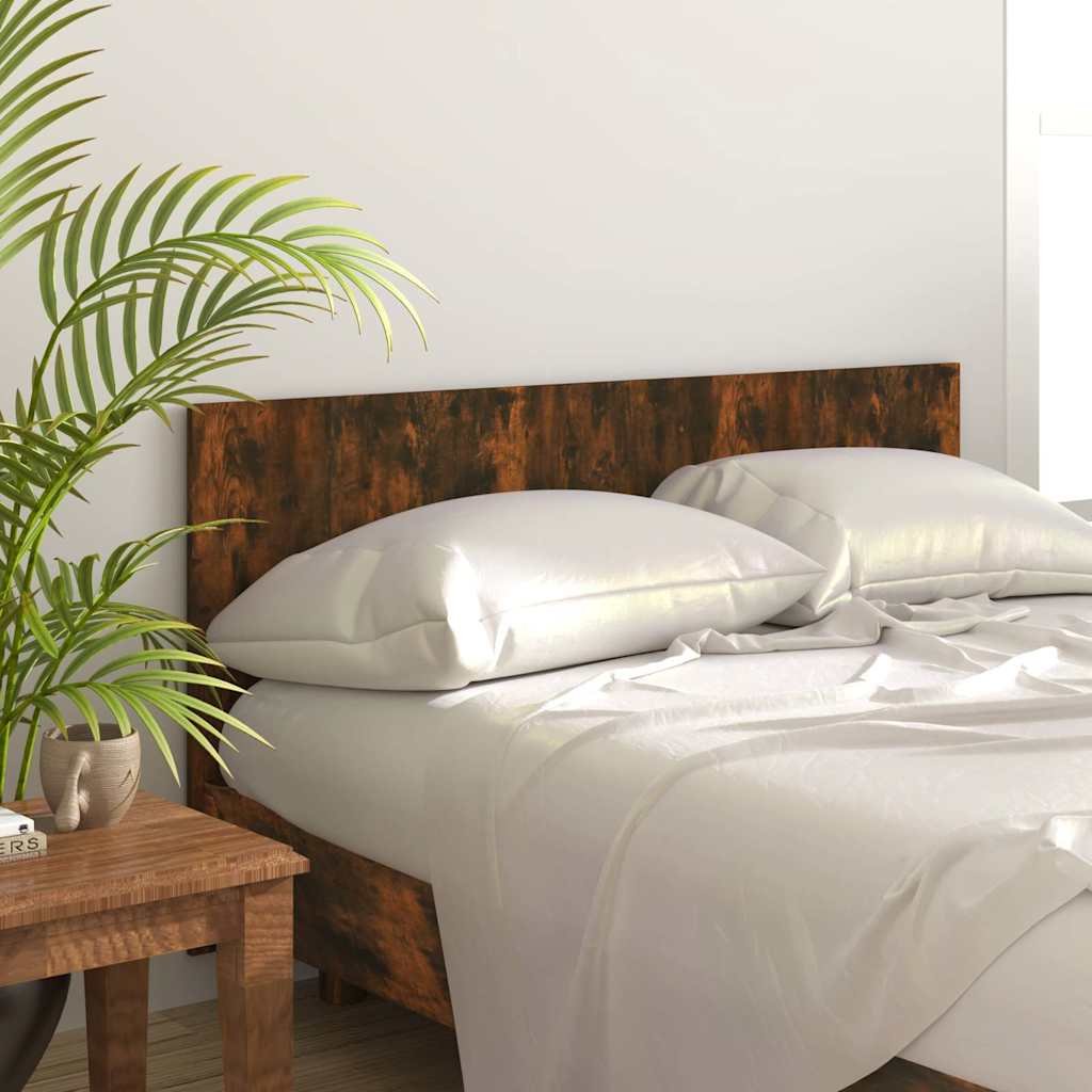 Walplus Engineered Wood Bed Headboard - Dark Oak - 160 x 1.5 x 80 cm