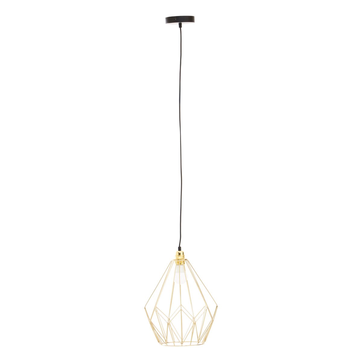 Orsina Wyra Frame Pendant light - Champagne Gold