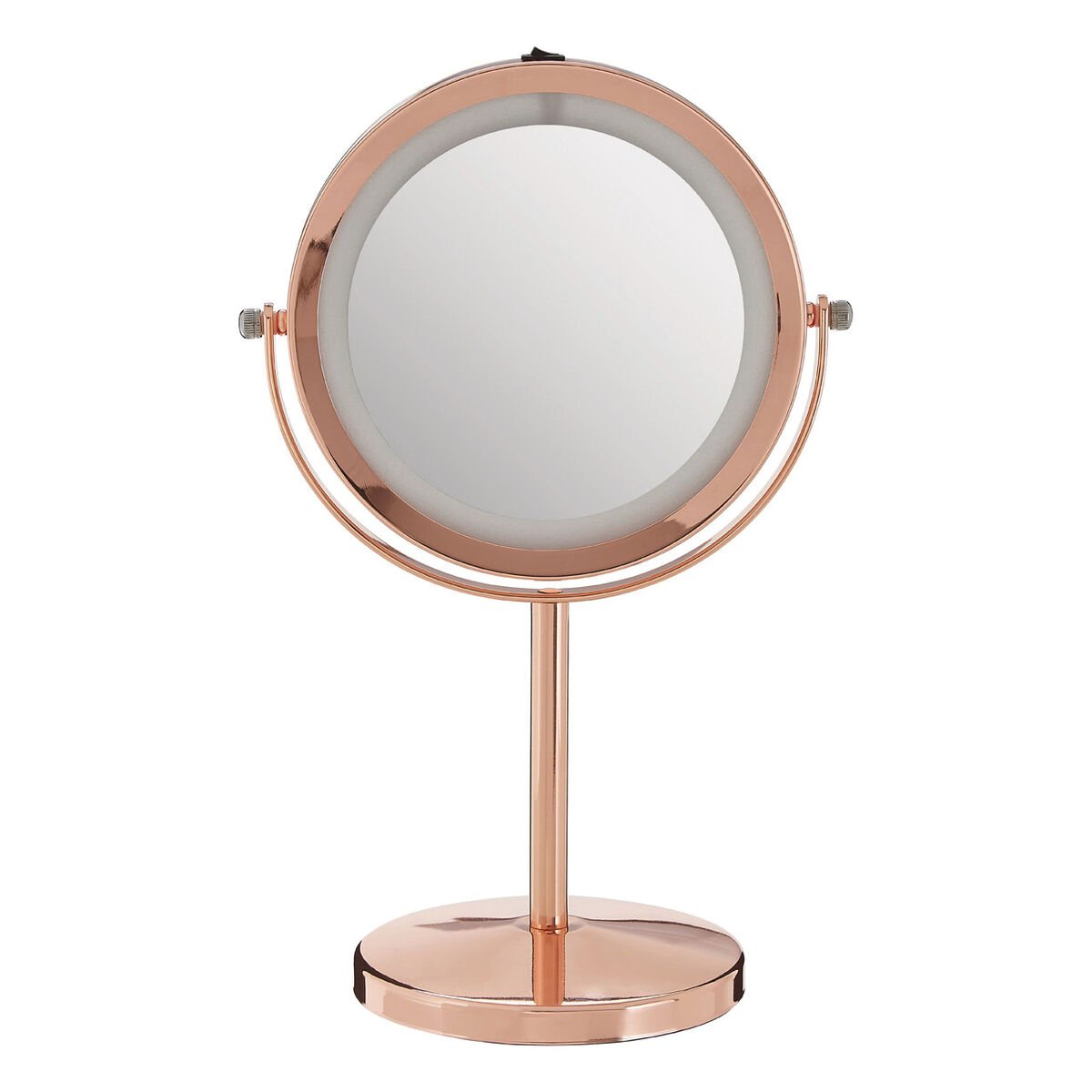Orsina Clara Rose LED Table Mirror – Gold