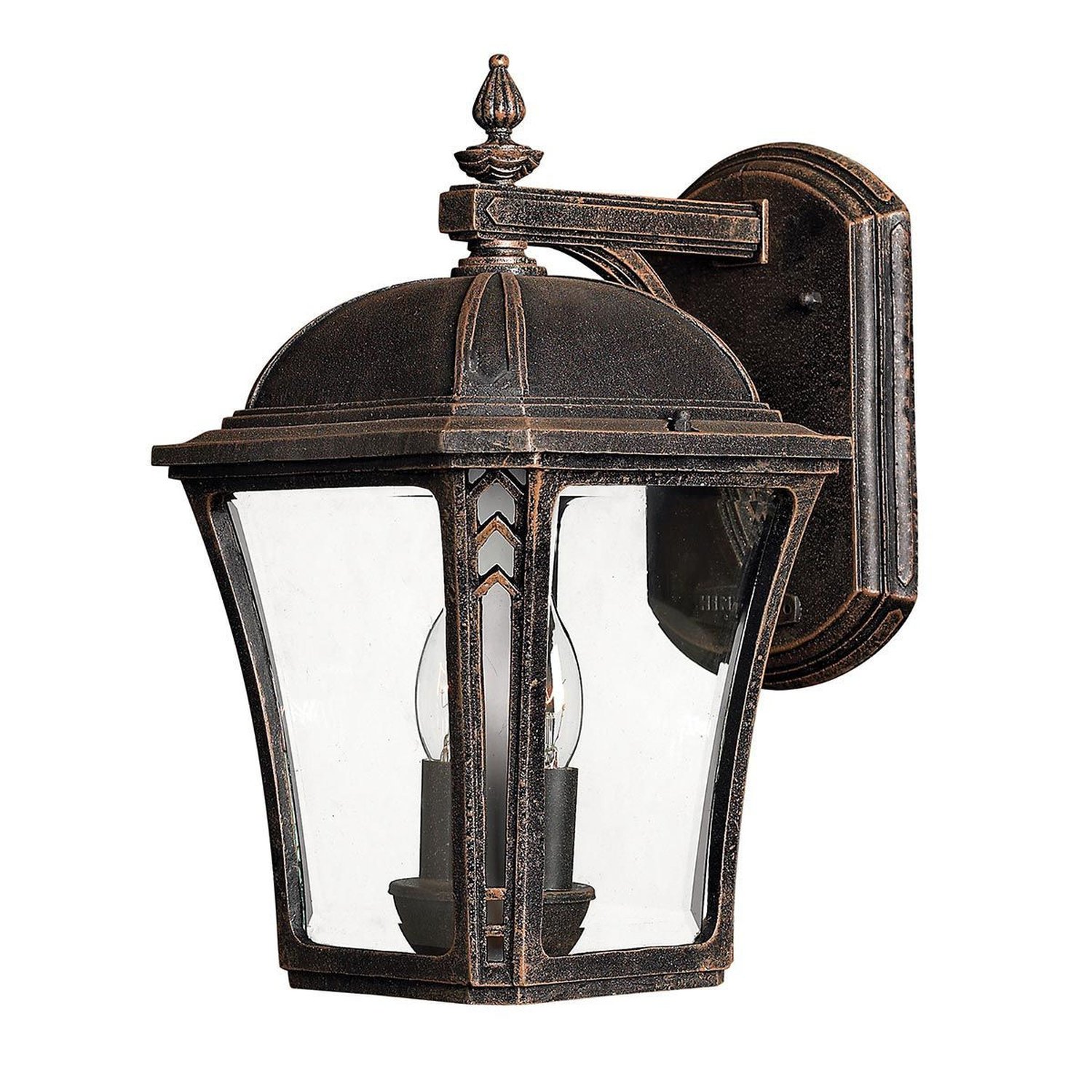 Elstead Wabash 2 Arm Wall Light - Mocha