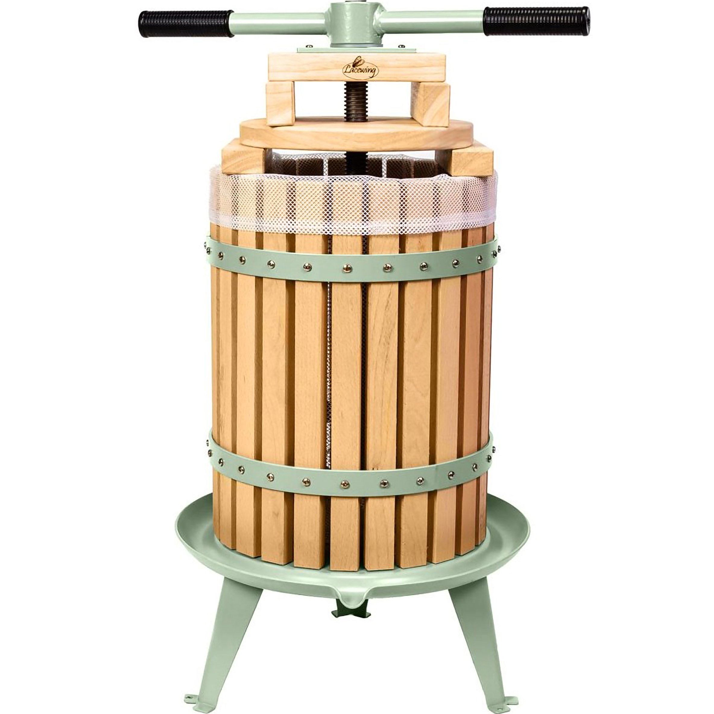 Primrose Two Handled 18L Fruit Press & Crusher with Free Pulp Bags