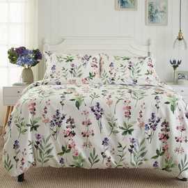 Deyongs Cottage Garden Floral Printed Duvet Set - Single
