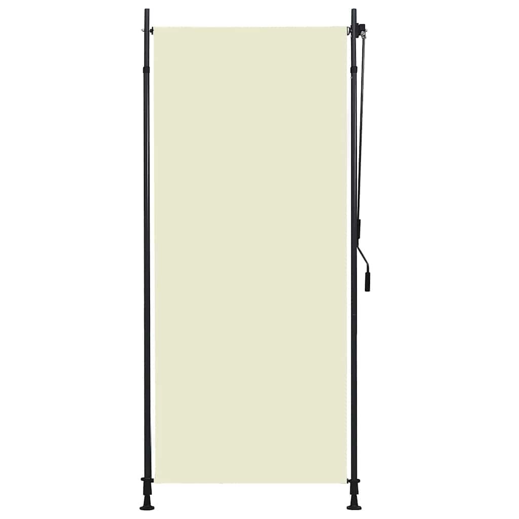 Walplus Polyester Outdoor Roller Blind - Cream - 200 x 270 cm