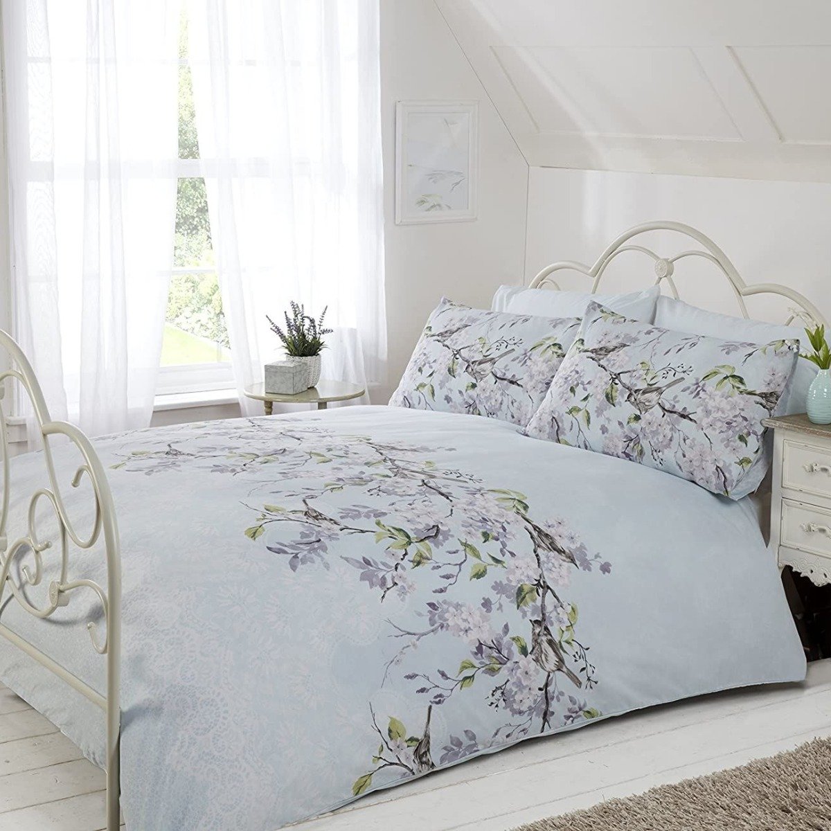 Rapport Eloise Blue Duvet Cover Set - Single