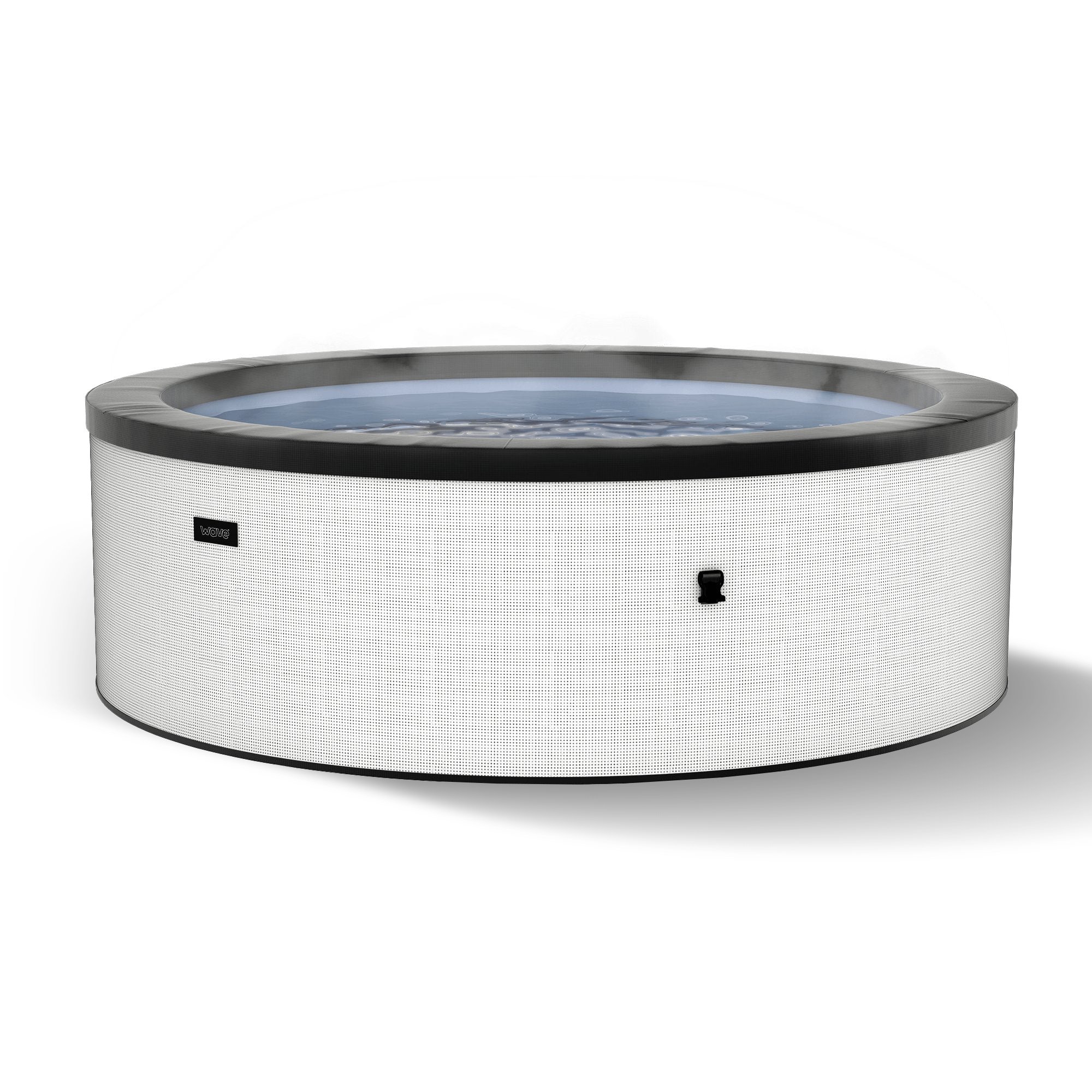Wave Tahoe 6-Person Eco Foam Hot Tub with Integrated Heater - Pebble White