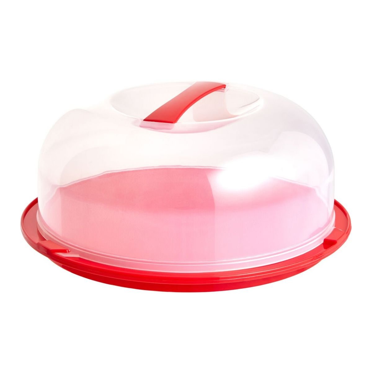 Orsina Hallie 29cm Cake Storage Carrier with Handle – Red