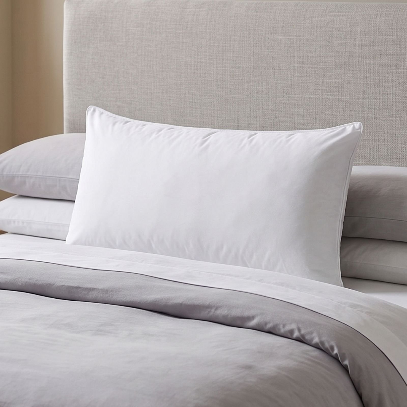 Homescapes Goose Feather and Down European Pillow - 40 x 80 cm