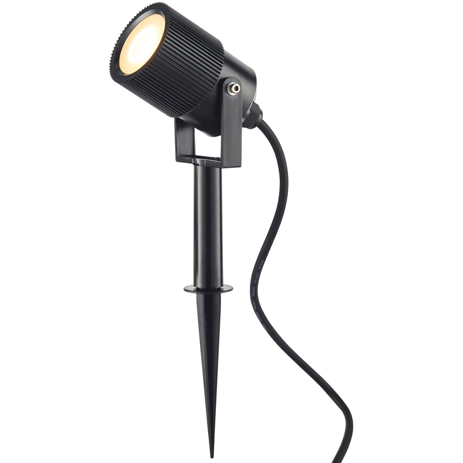 Loops Direct Polycarbonate Spike Light LED GU10 - Black