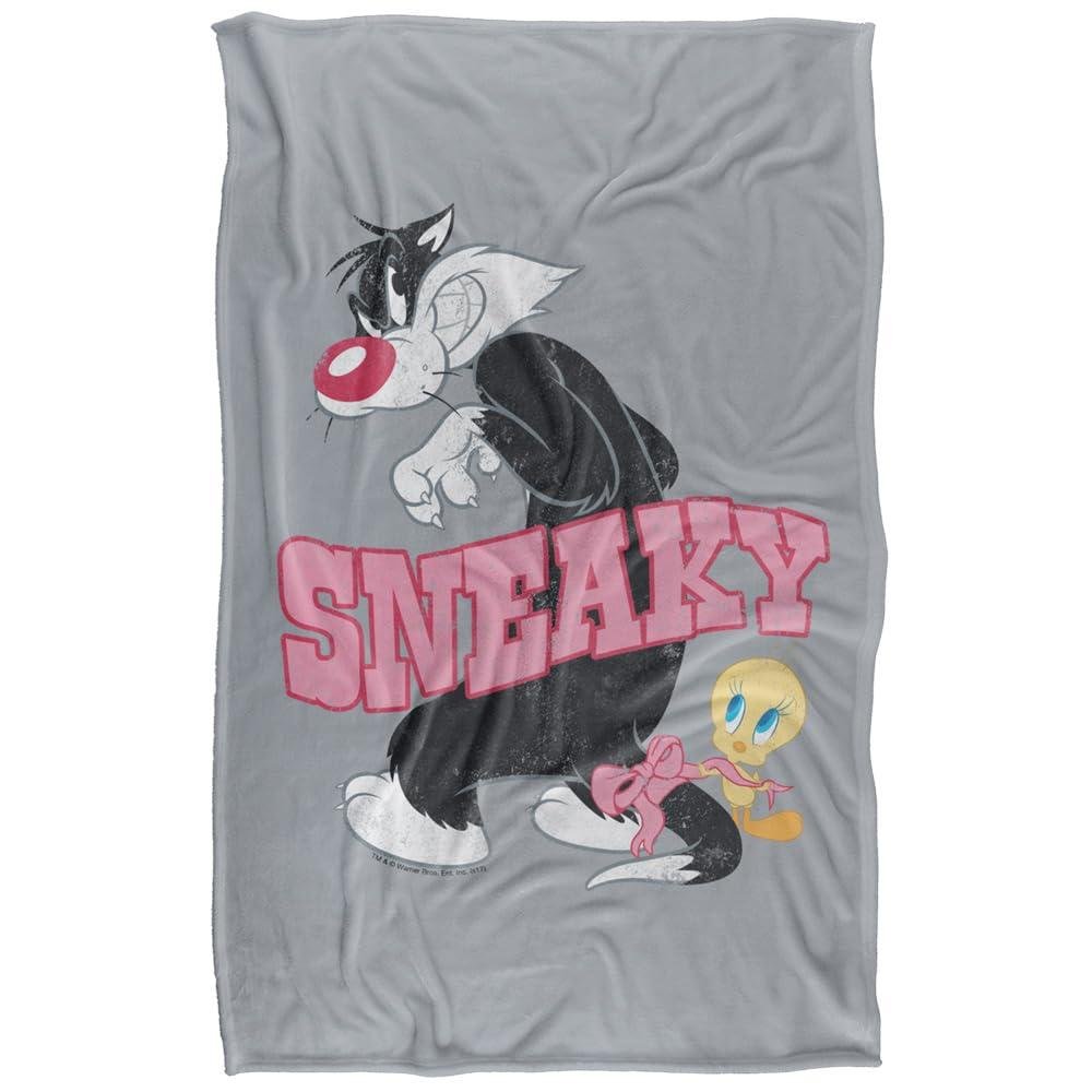 Looney Tunes Sneaky Soft Touch Blanket - 147cm x 91cm