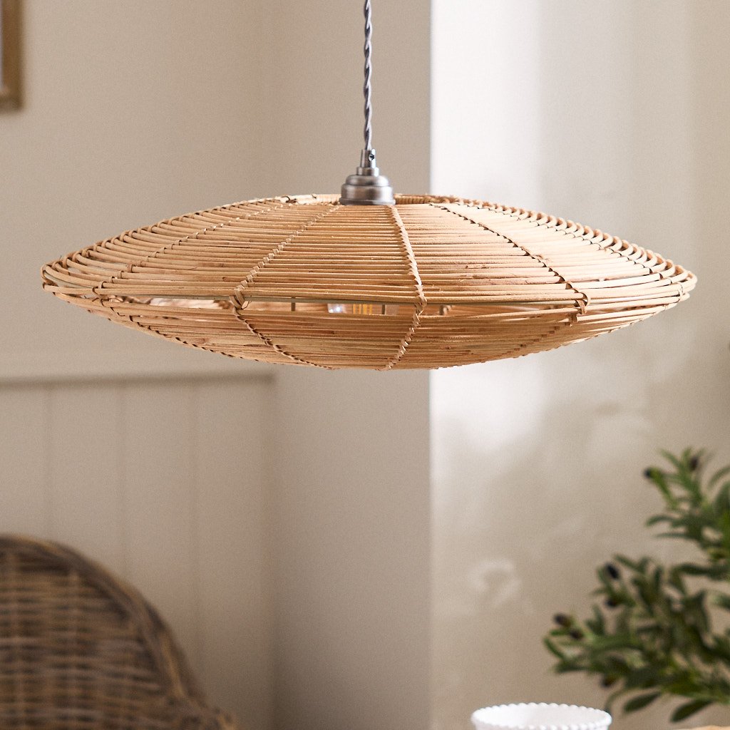 Dibor Rattan Cane Ceiling Shade - Natural 55cm