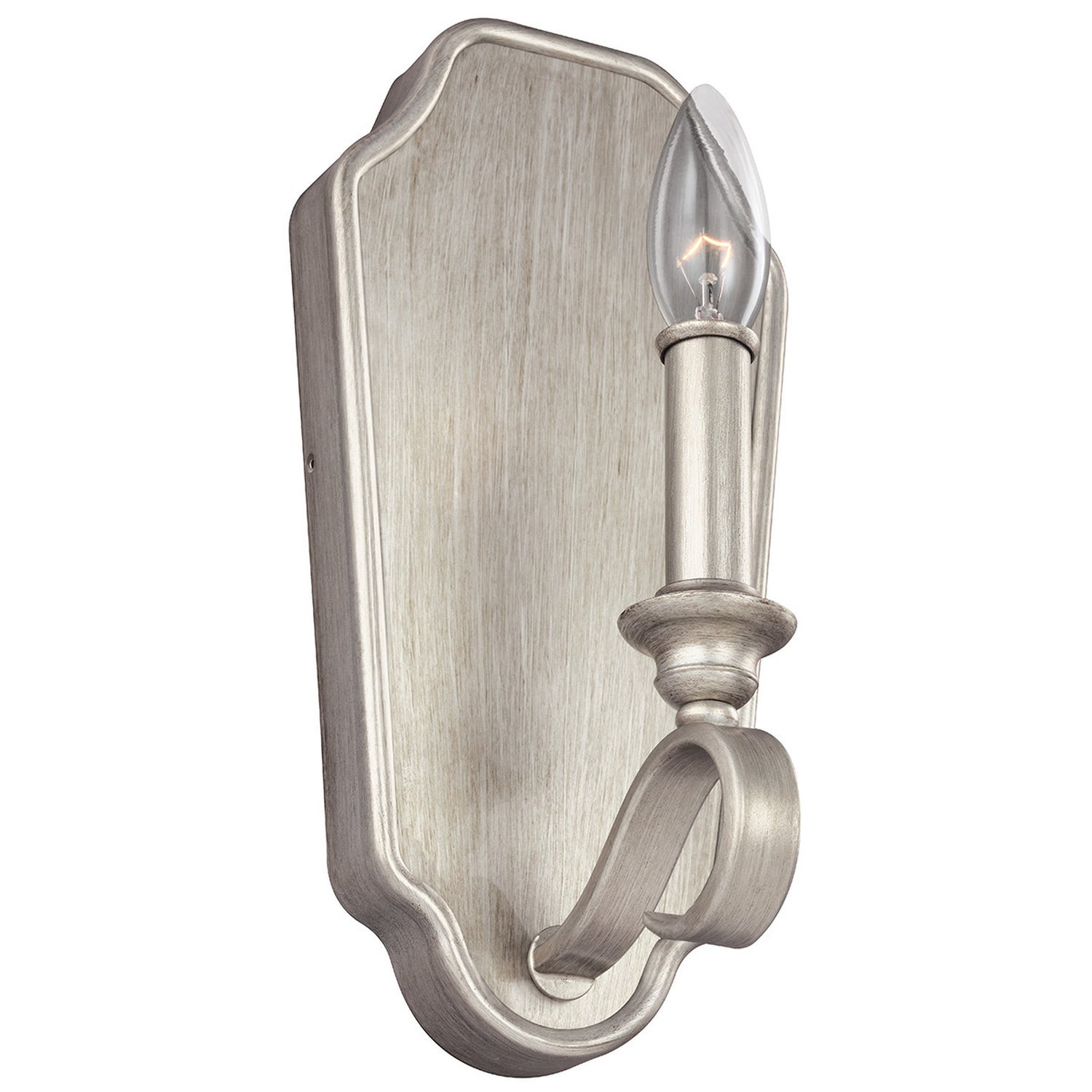 Elstead Dewitt Wall Light - Silver