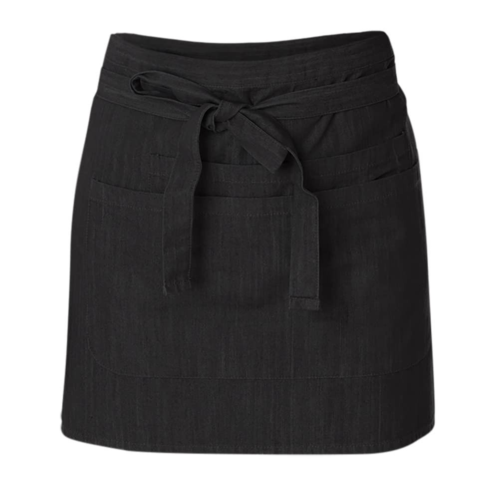 Dennys Unisex Adult Denim Waist Apron - Black