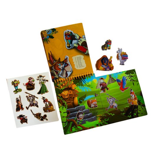 QwiToys Magic Water 3-in-1 Reusable Playbook - Time Travel