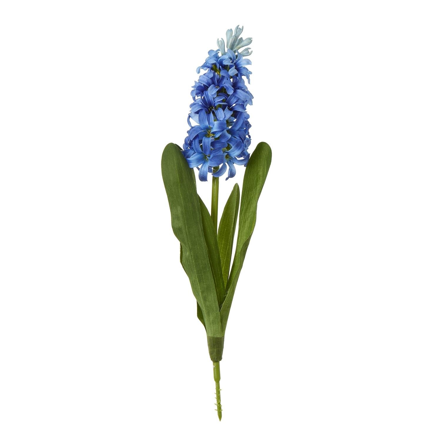 Hill Interiors Hyacinth Stem Artificial Plant - Blue