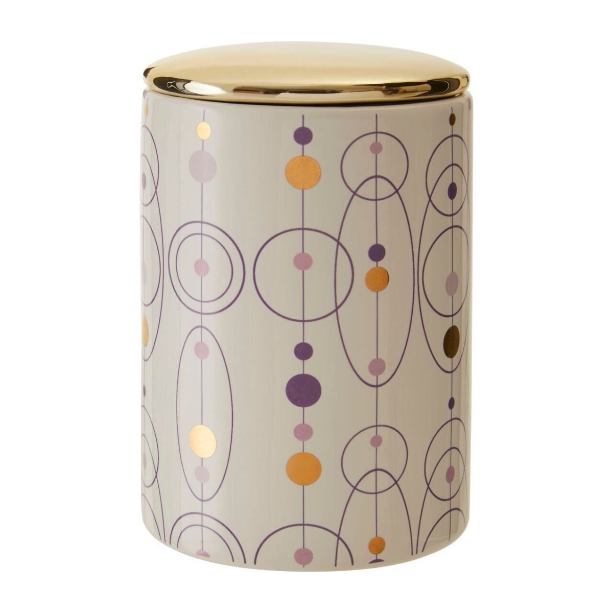 Orsina Fenwick Canister with Finish Lid – Gold