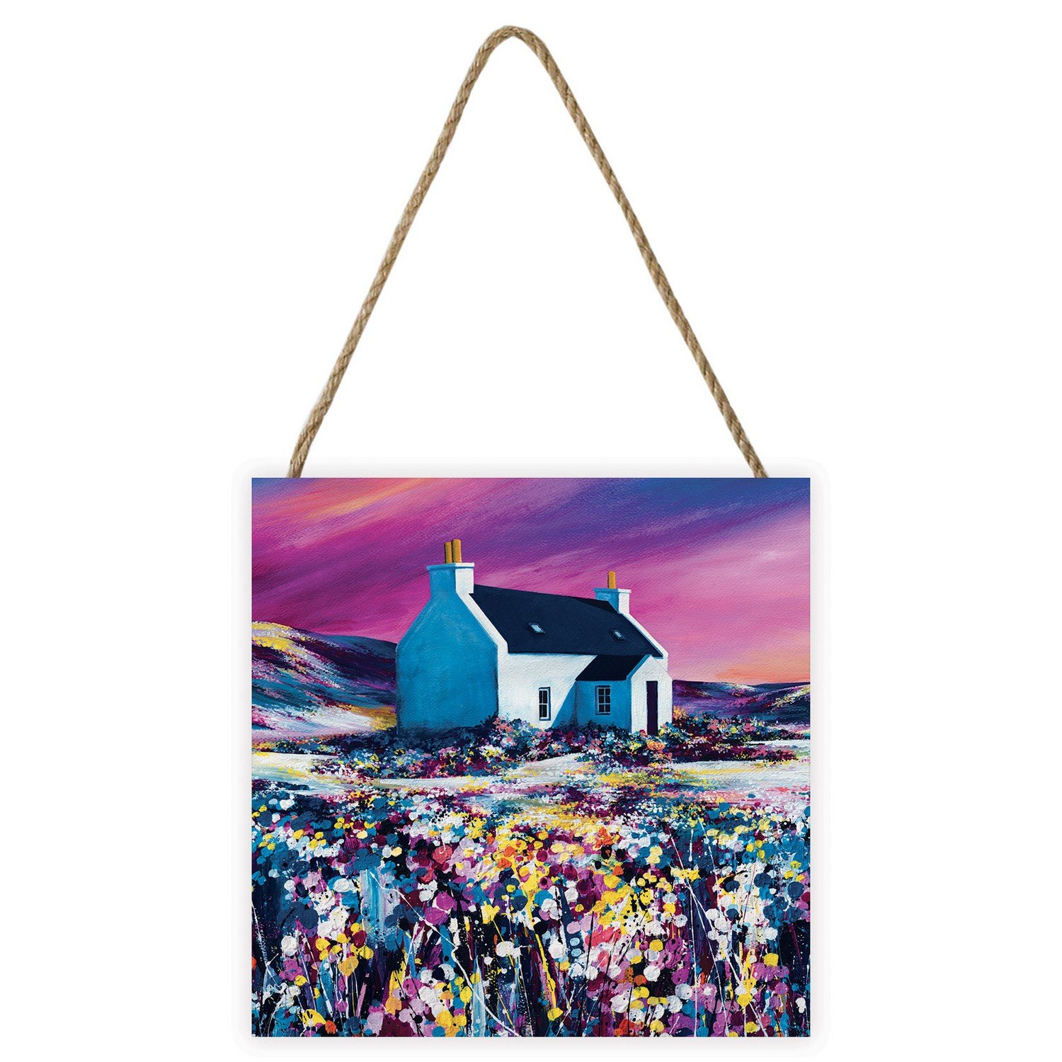 Avril Thomson Smith Sky Dance Wooden Block