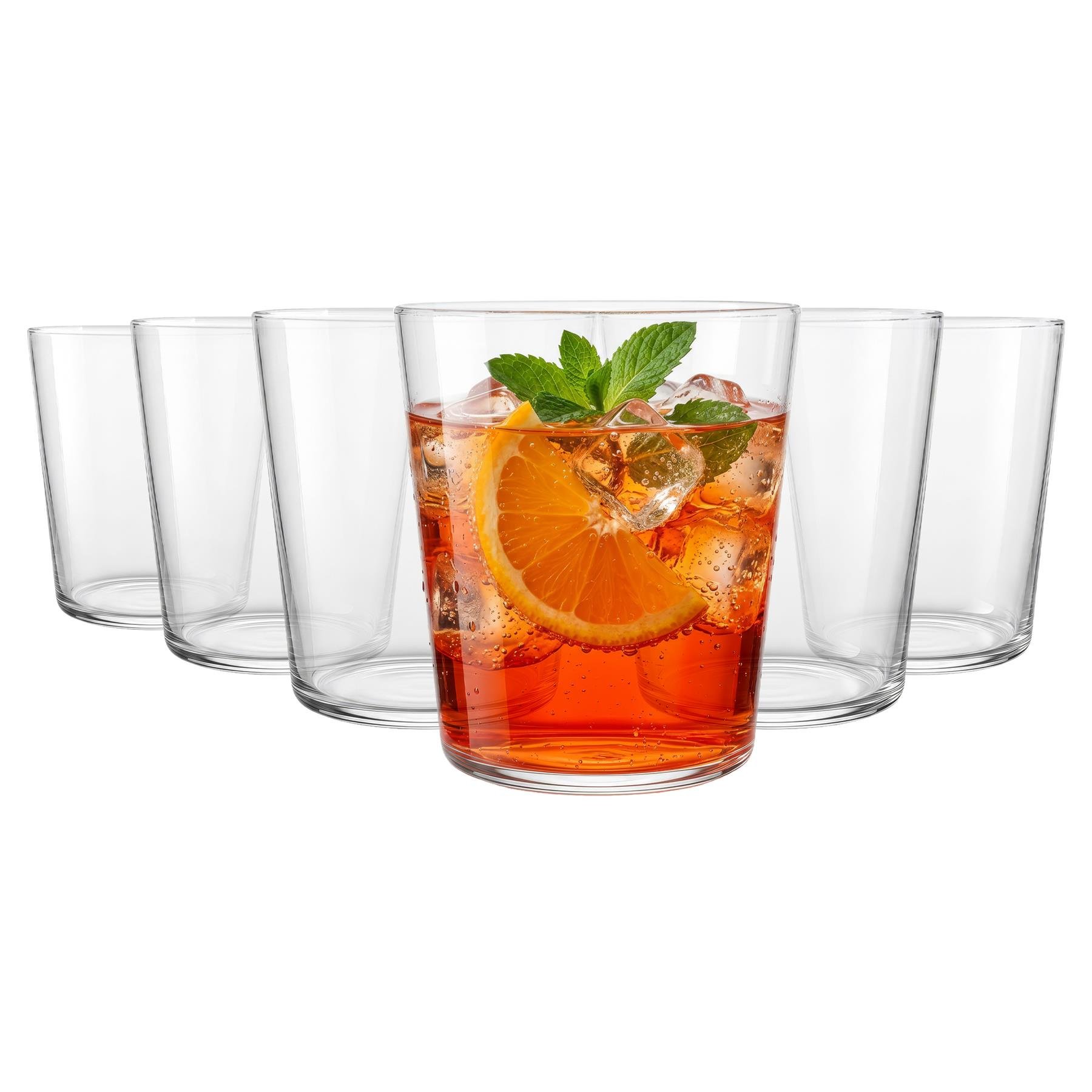 Argon Tableware Hoxton Crystal Tumblers - 390ml - Pack of 6