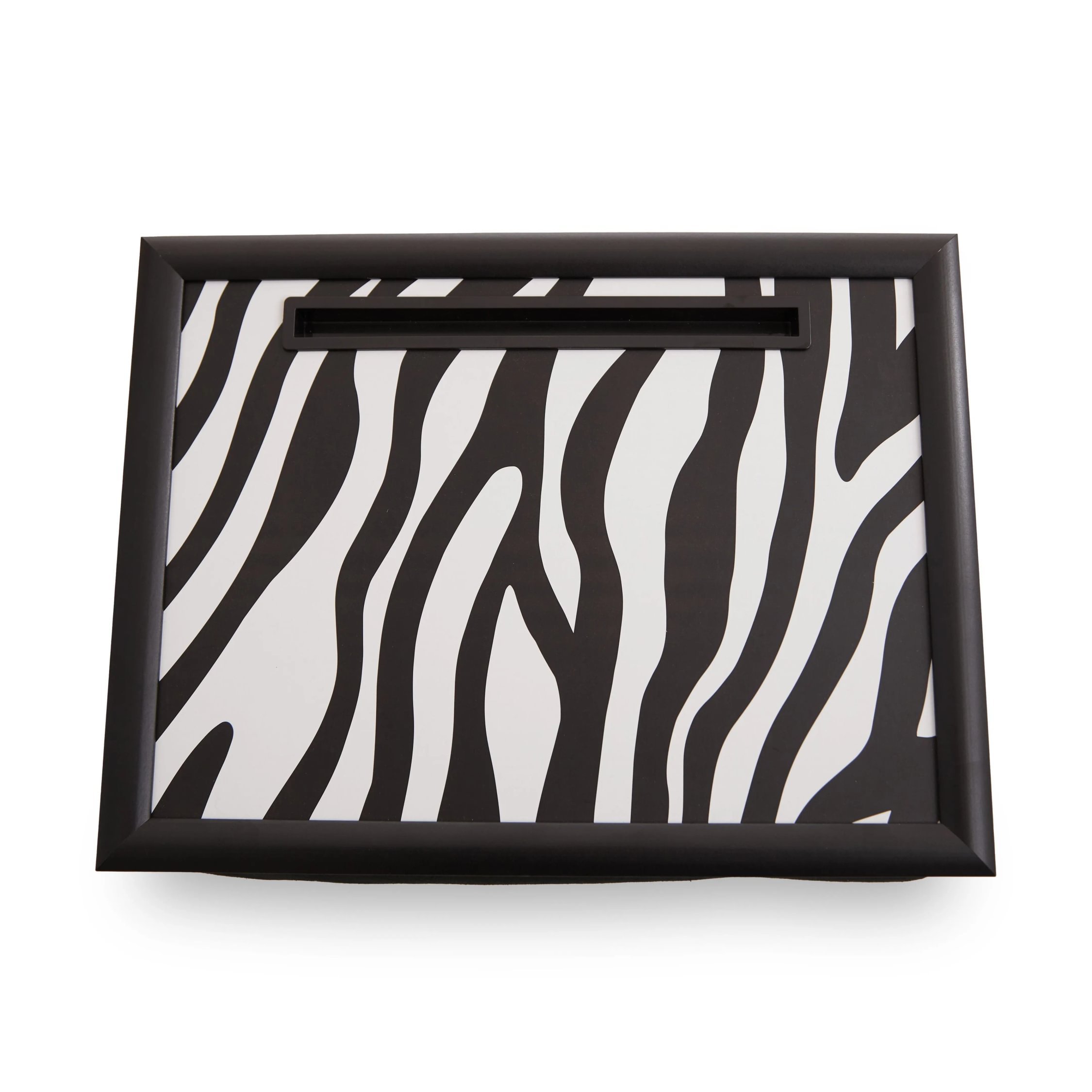 Orsina Portada Mono Zebra Lap Tray with Ipad Holder