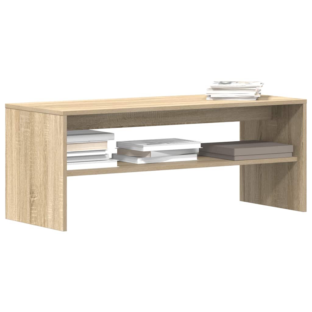 Walplus Engineered Wood TV Unit - Light Oak - 100 x 40 x 40 cm