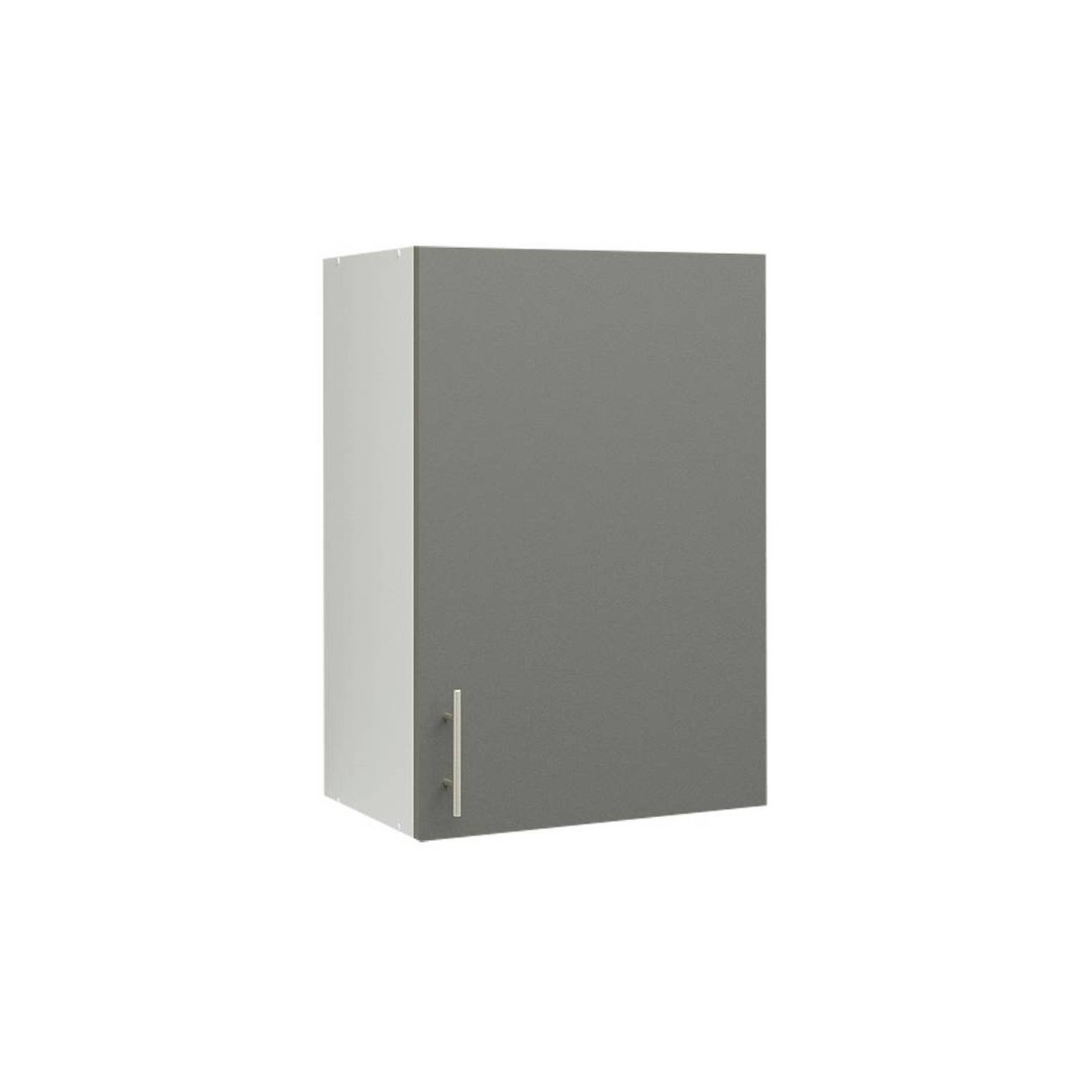 JD Greta 500mm Wall Cabinet with 1 Door - Grey Matt