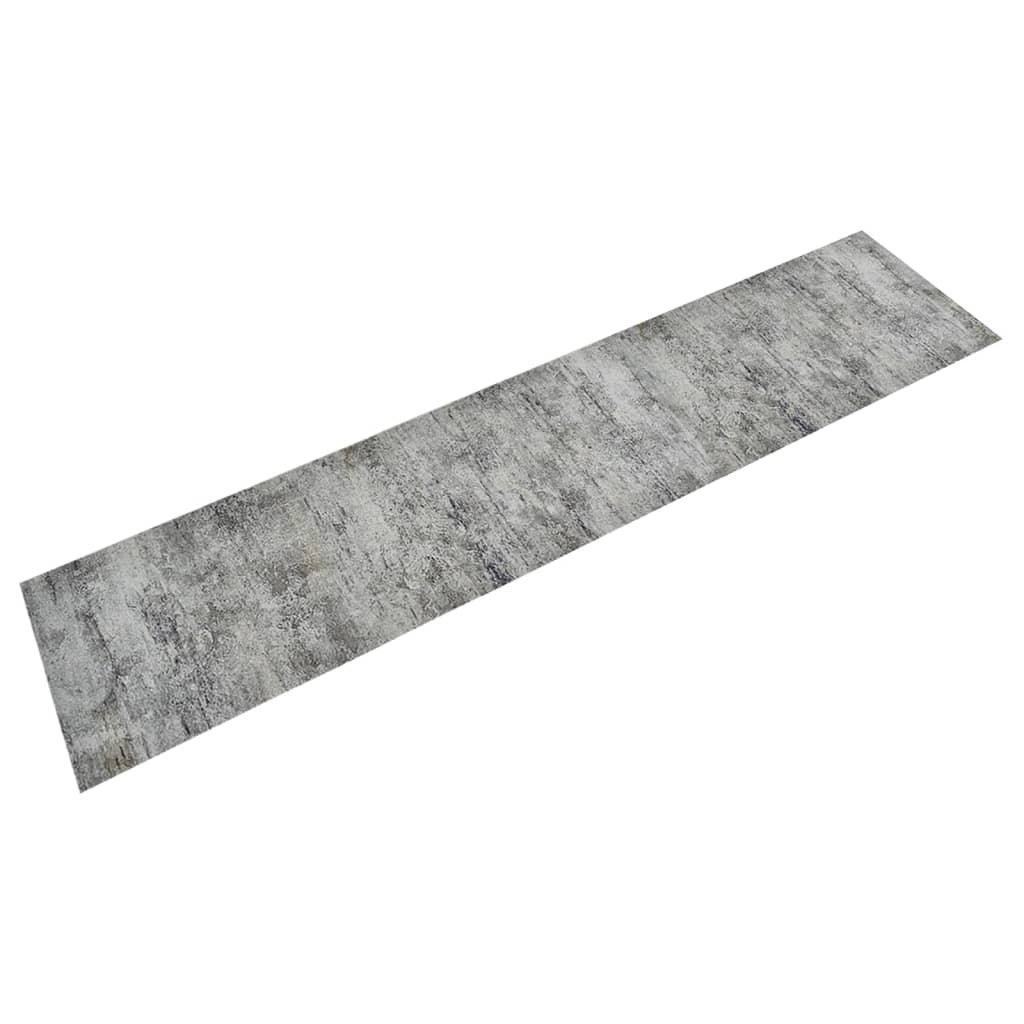 Walplus Washable Beton Kitchen Rug - Grey - 60 x 300 cm