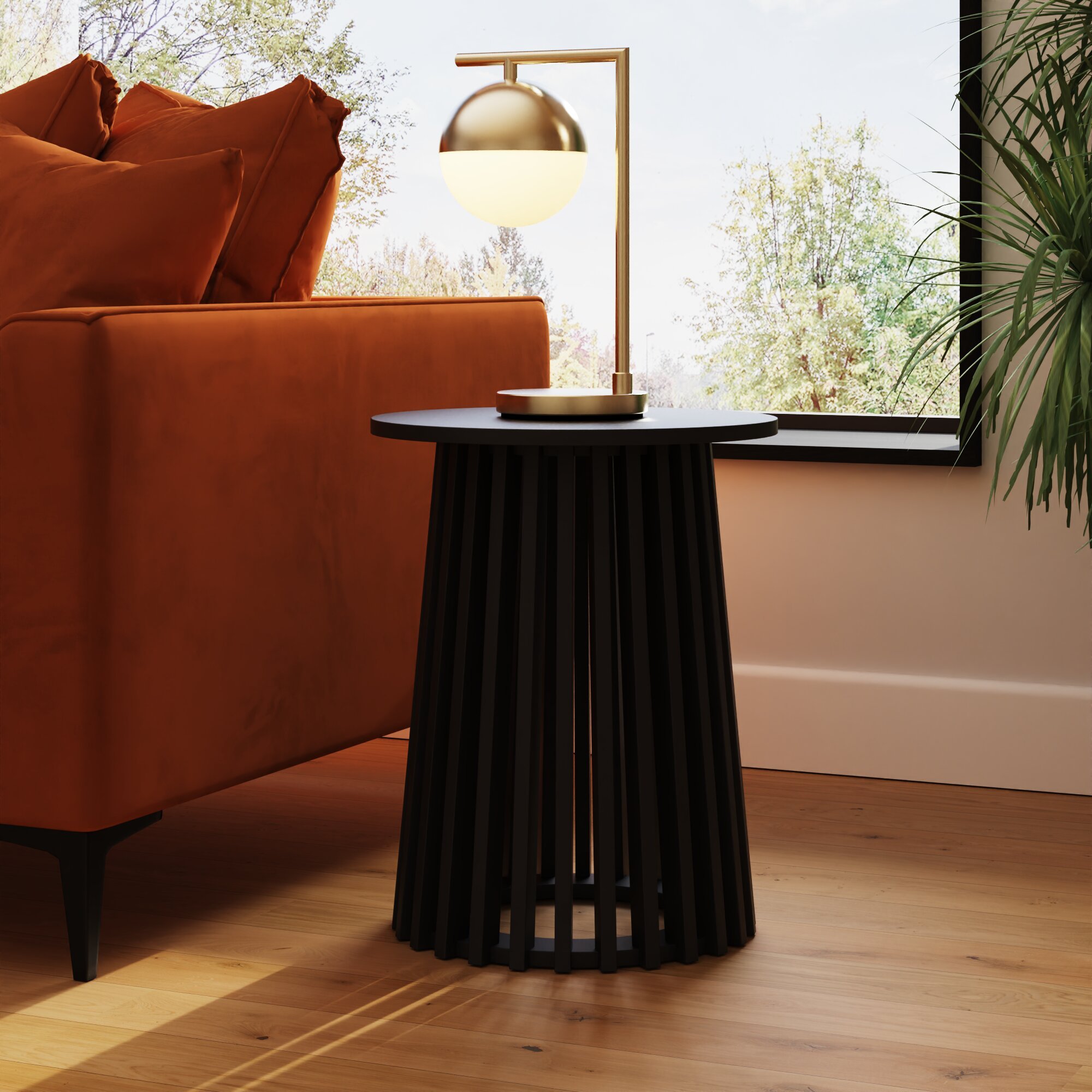 GFW Kaleb Side Table - Black
