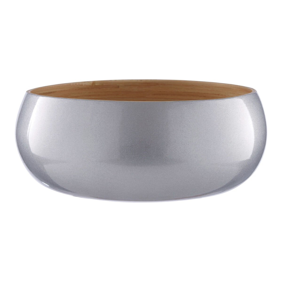 Orsina Kyoto Small Bamboo Bowl - Silver