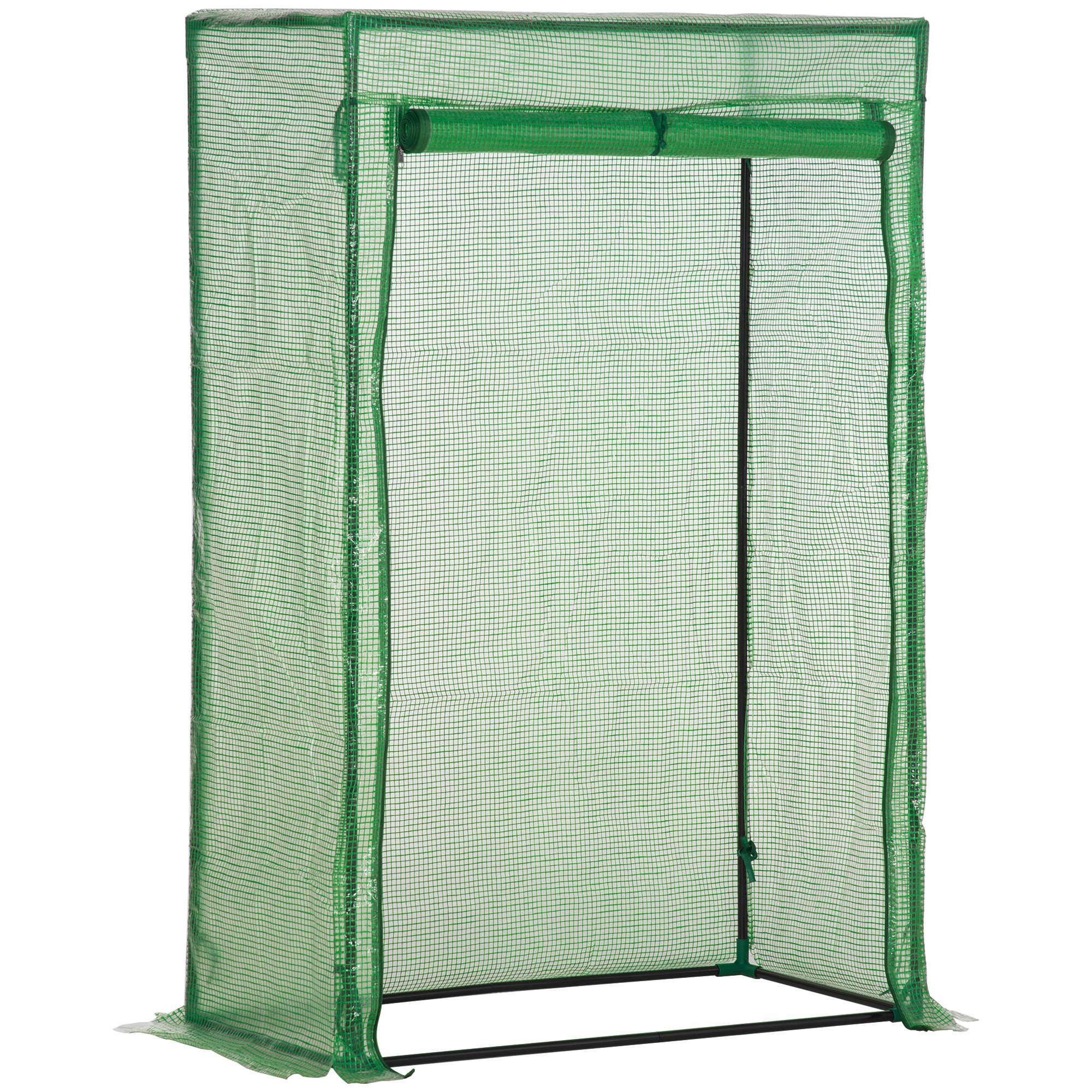 Outsunny Steel Frame Tomato Greenhouse – Dark Green