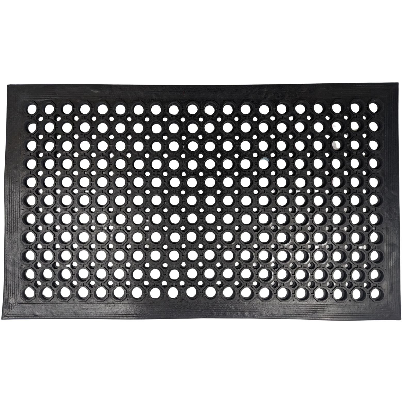 Ark Mat Heavy Duty Ramp Edge Rubber Door Mat - 1.2m x 0.8m